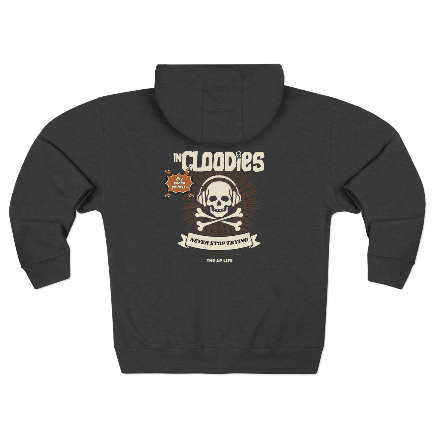 InCloodies Adult Unisex Zip-Up Hoodie - SCHOOL CLUB