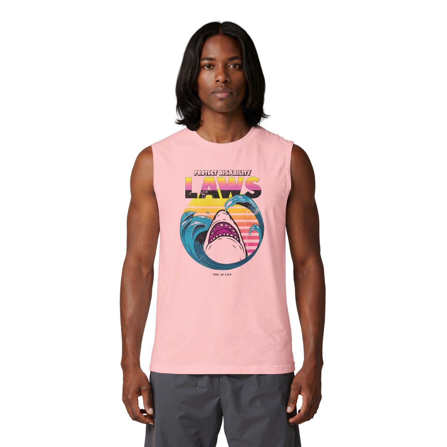 Protect Disability Laws - Adult Unisex Jersey Muscle Tank