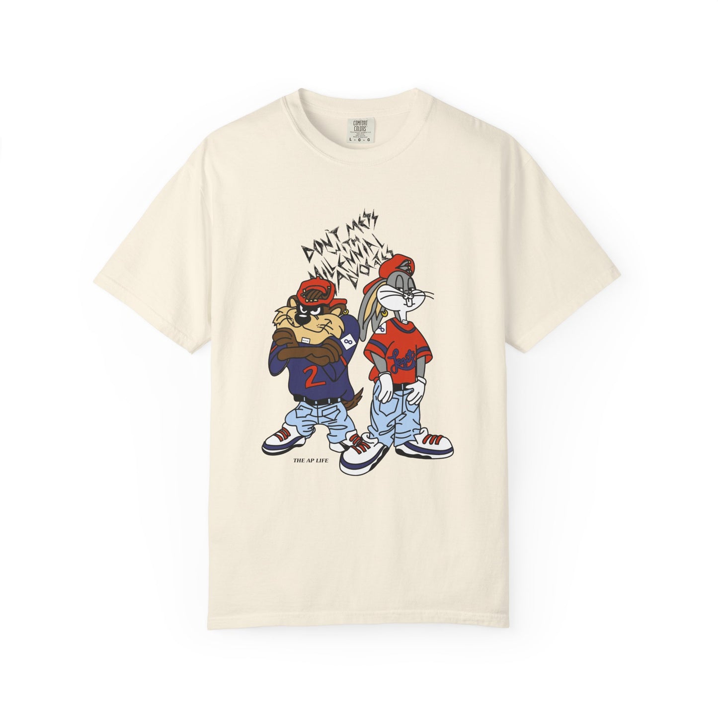 Don't Mess with Millennial Advocates - Bugs & Taz- Comfort Colors Adult Unisex Garment-Dyed T-shirt