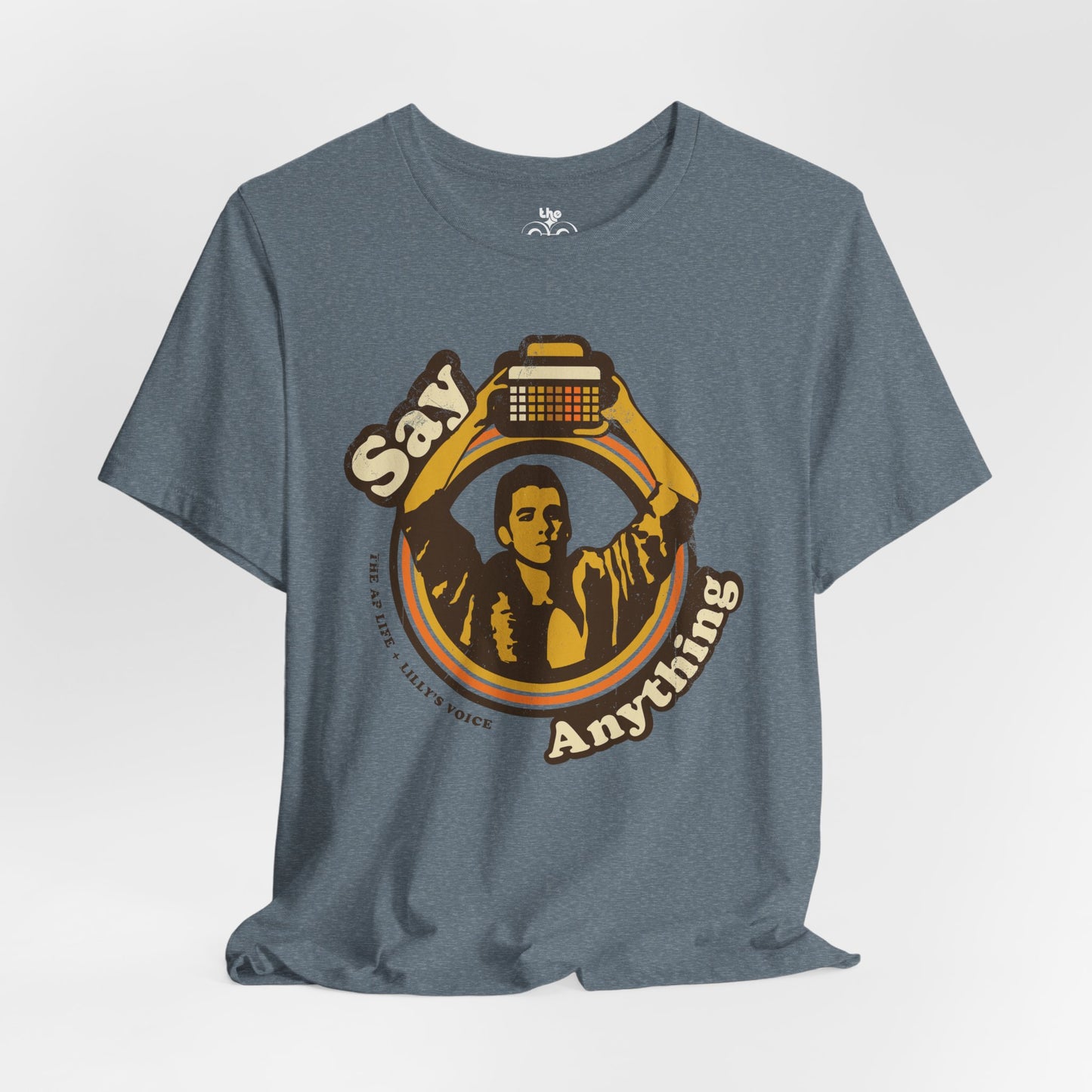 Say Anything AAC - Lilly's Voice Collab - Adult Unisex Jersey Short Sleeve Tee