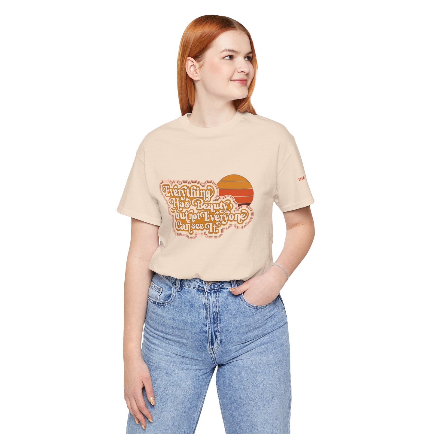 Everything has Beauty, but not Everyone can see it - Confucius - Adult Unisex Jersey Tee