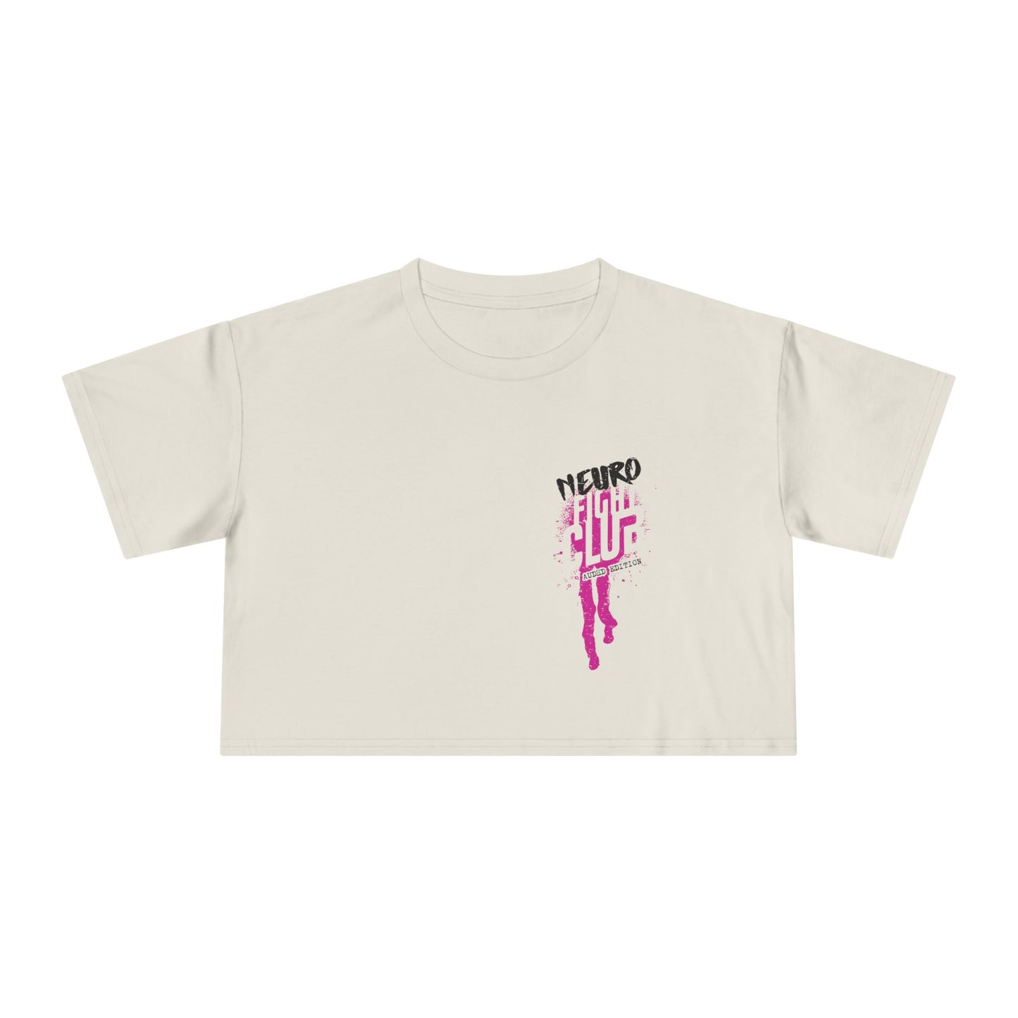 Neuro Fight Club - Autism Vs. ADHD - Patrick Casale Collab - Women's Crop Top Tee