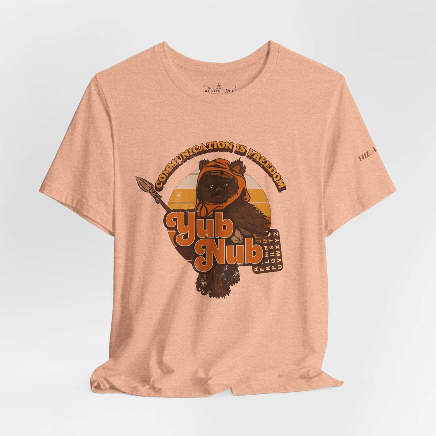 Communication is Freedom - Yub Nub - Adult Unisex Jersey Short Sleeve Tee (Ships Internationally)