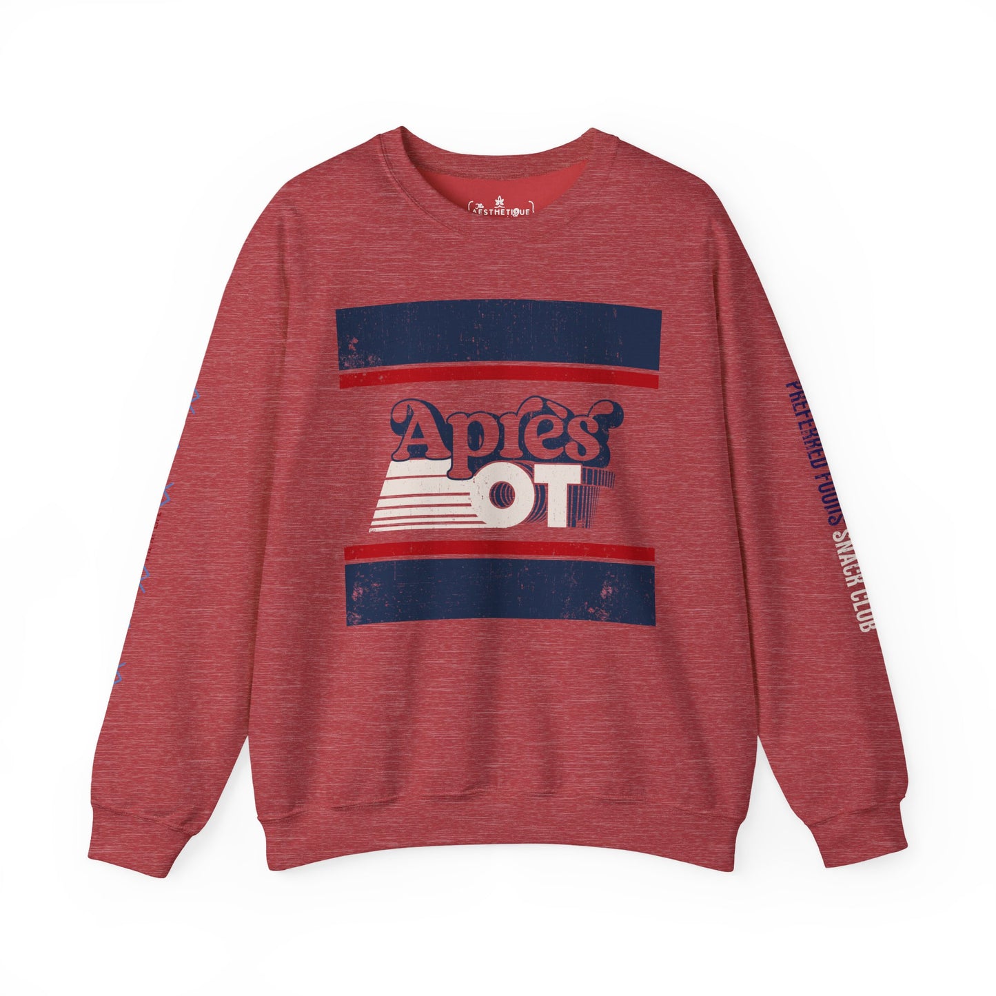 Après OT - Preferred Foods Snack Club - Adult Unisex Heavy Blend™ Crewneck Sweatshirt