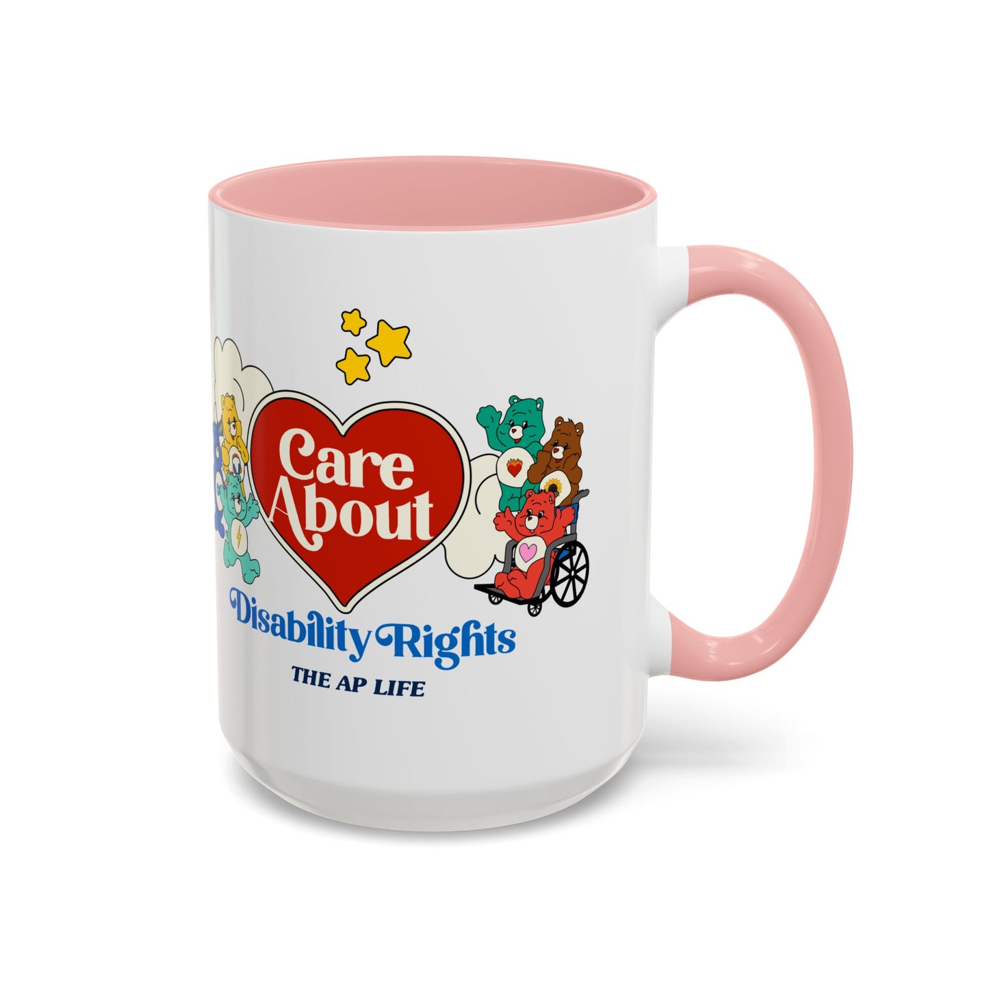 Care About ADHD - Disability Rights Accent Coffee Mug (11, 15oz)