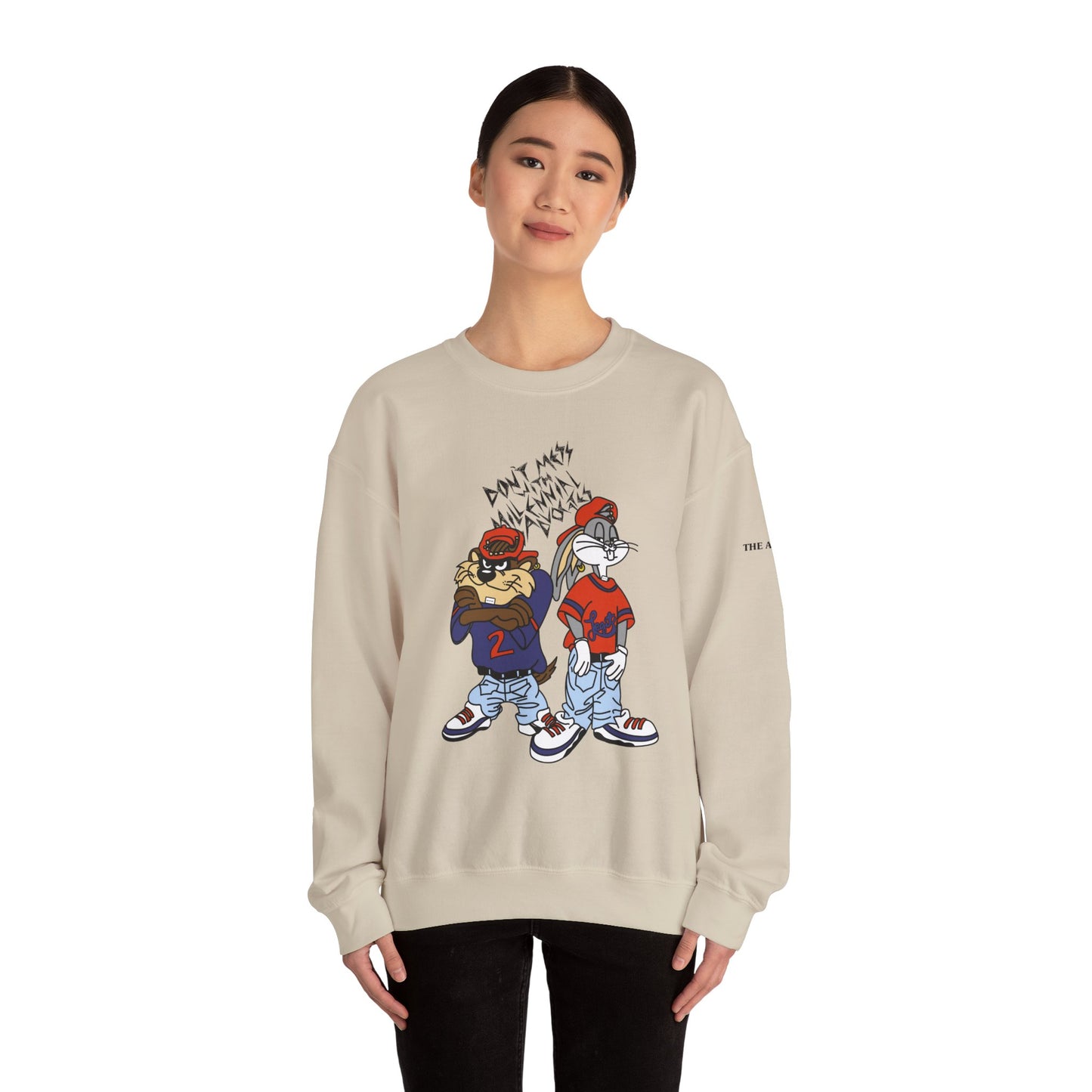 Don't Mess With Millennial Advocates - Adult Unisex Heavy Blend™ Crewneck Sweatshirt