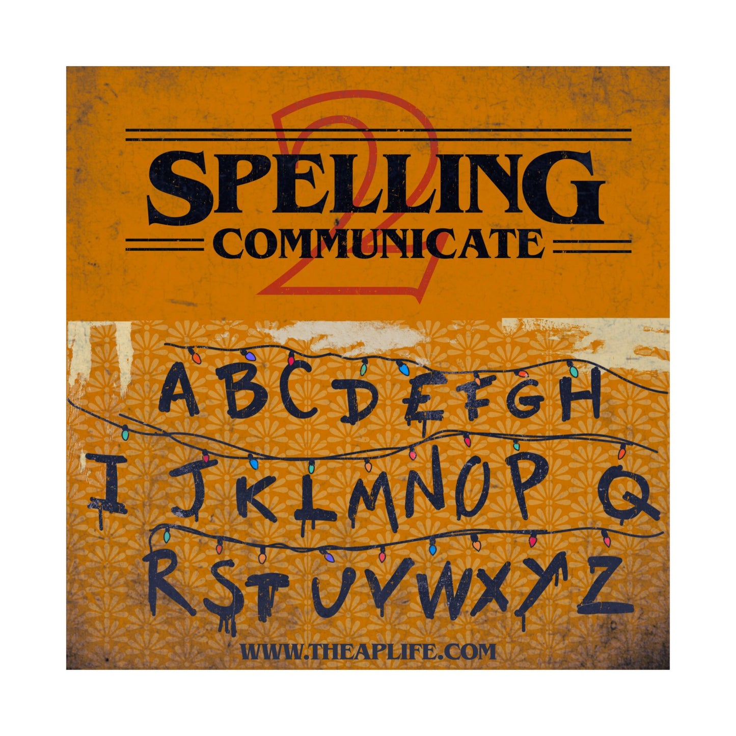 Spelling to Communicate - S2C - Satin Poster (210gsm)