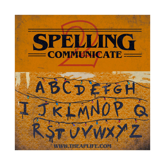 Spelling to Communicate - S2C - Satin Poster (210gsm)