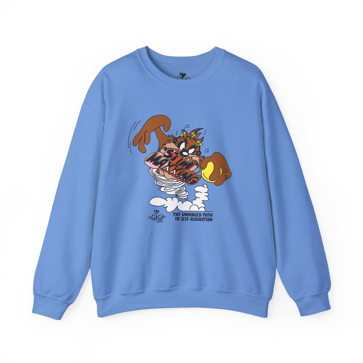 Stim-Maxxing - The Unhinged Path to Self-Regulation - Adult Unisex Heavy Blend™ Crewneck Sweatshirt