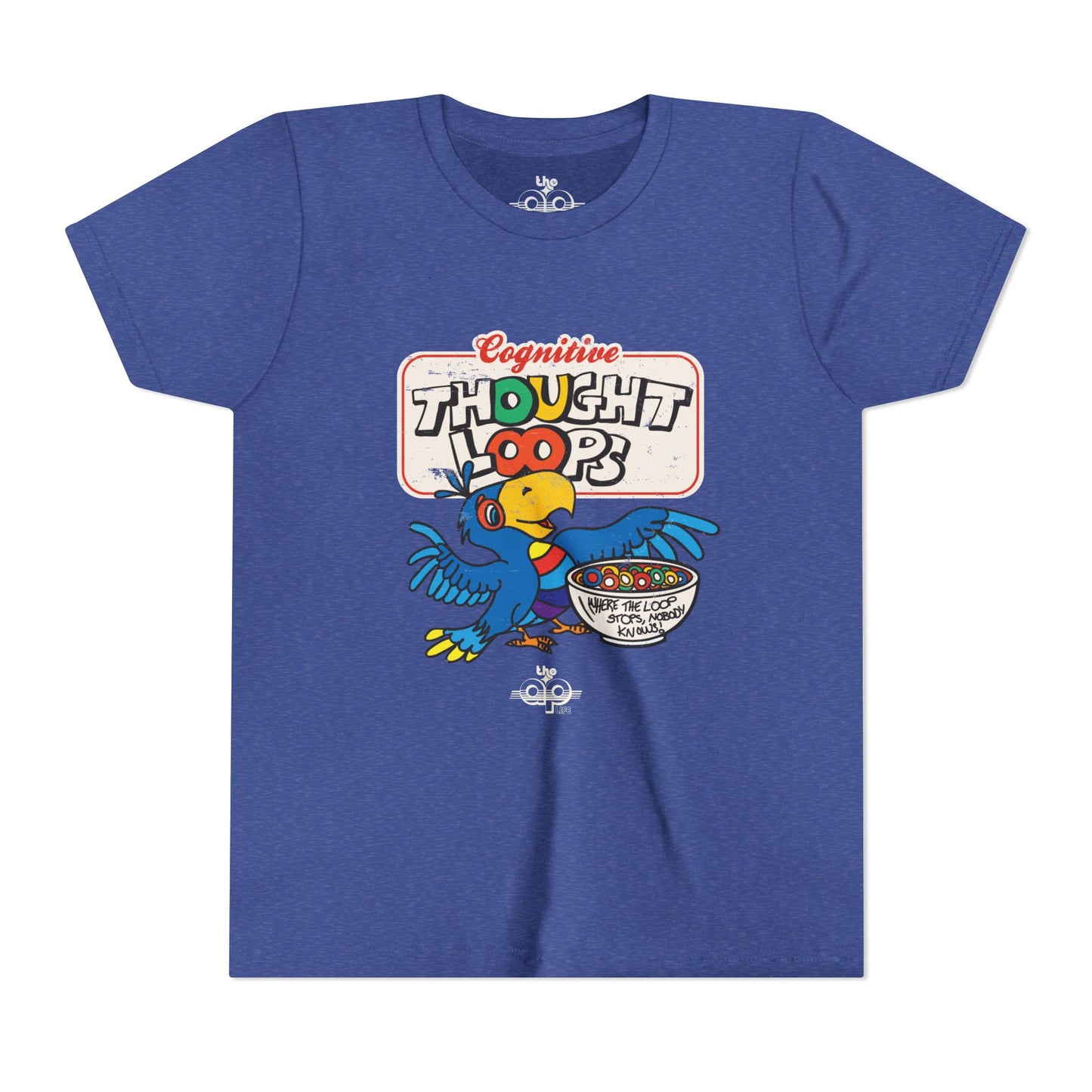 Cognitive Thought Loops - Where the Loop Stops, Nobody Knows - Unisex Youth Short Sleeve Tee