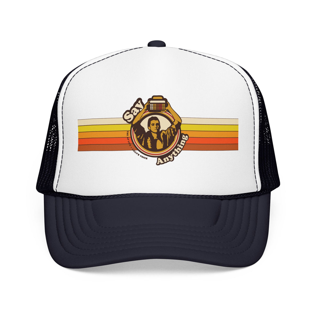 Say Anything - AAC - Lilly's Voice + The AP Life Collab - Foam Trucker Hat