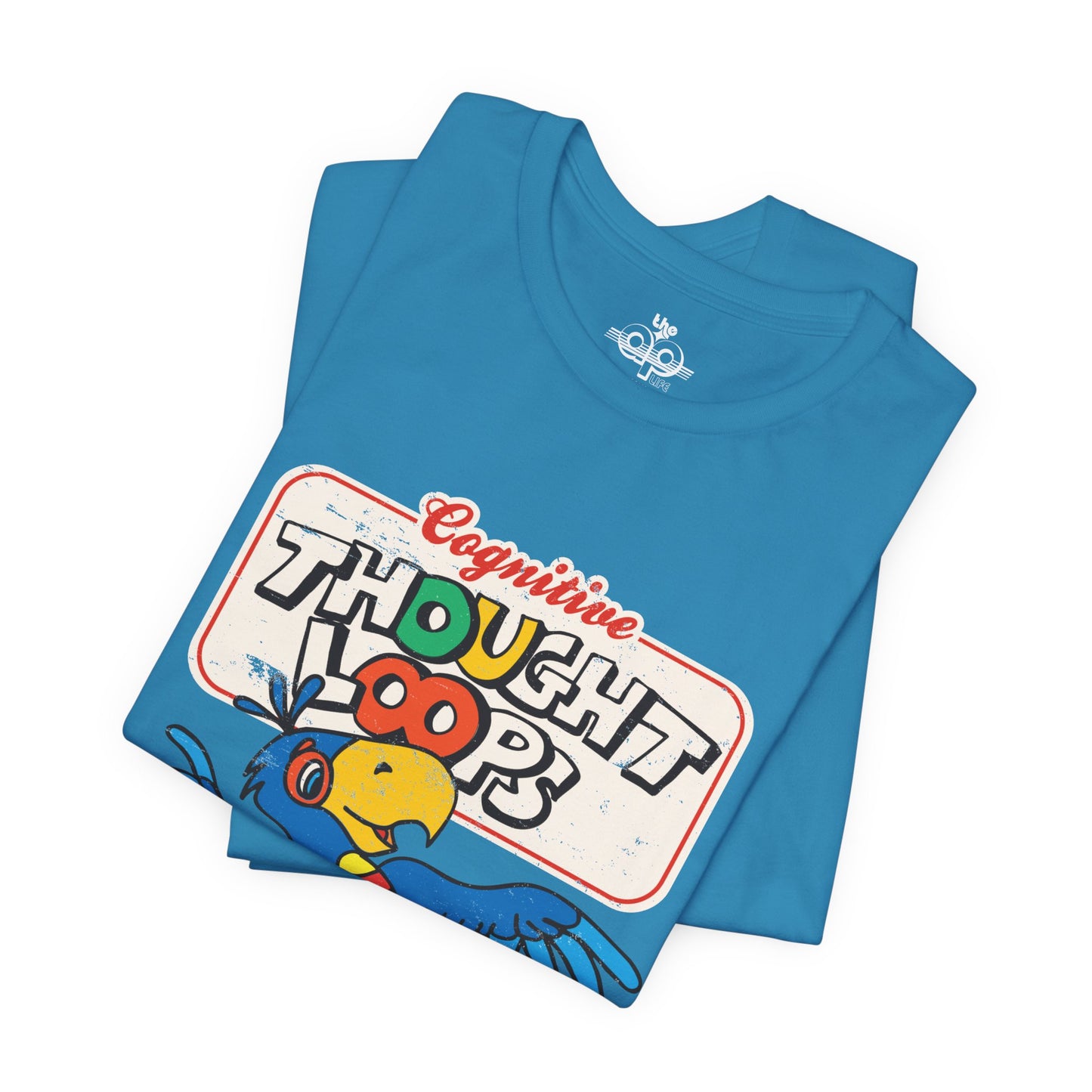 Cognitive Thought Loops - Where the Loop Stops, Nobody Knows - Adult Unisex Jersey Short Sleeve Tee