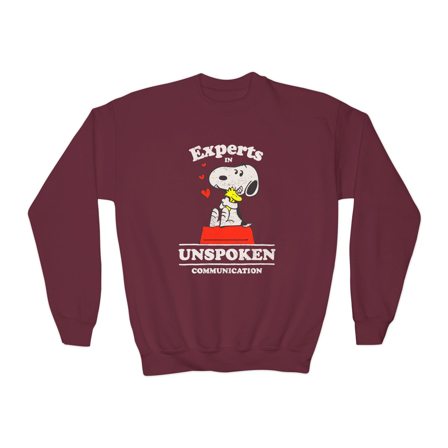 Experts in Unspoken Communication - Youth Crewneck Sweatshirt