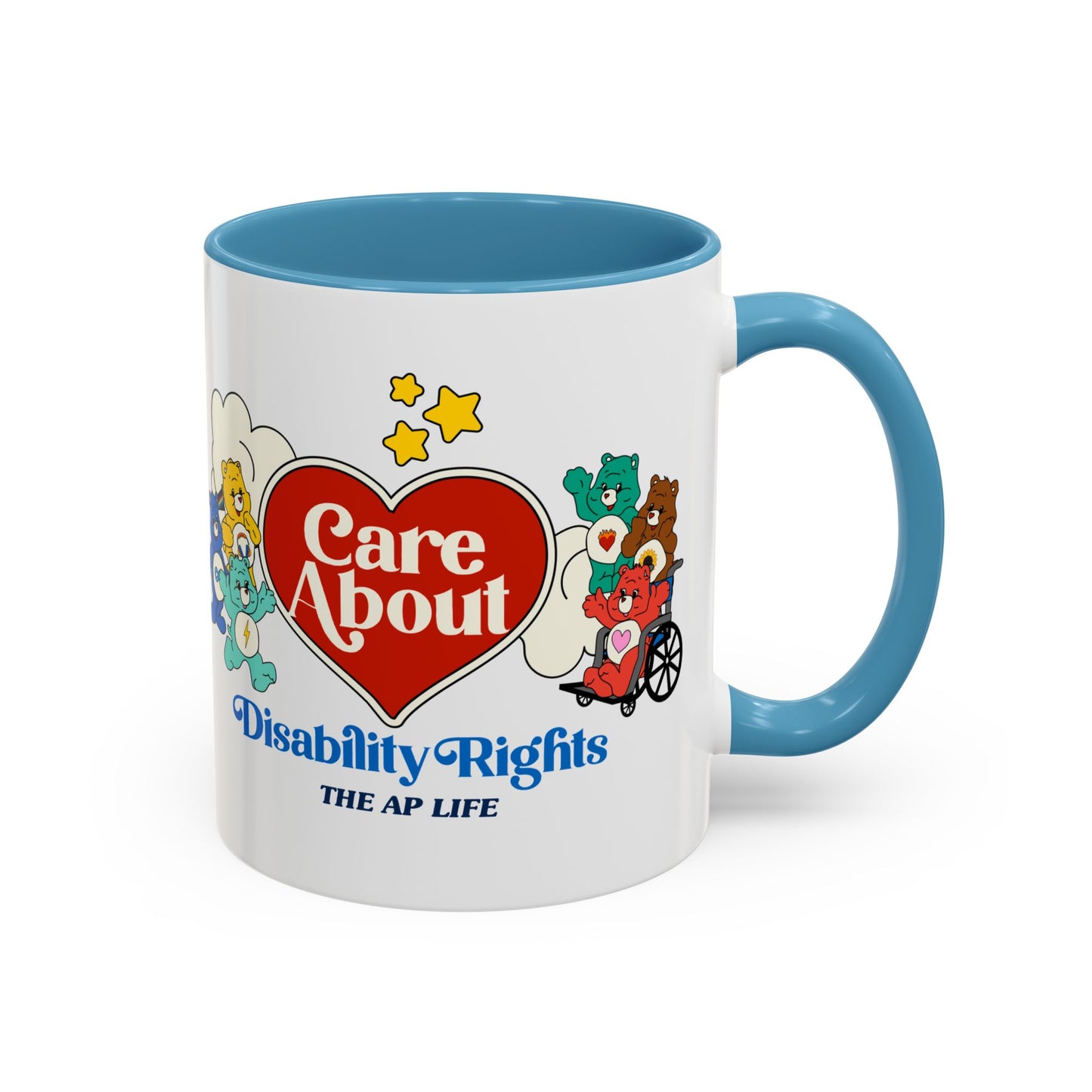 Care About ADHD - Disability Rights Accent Coffee Mug (11, 15oz)