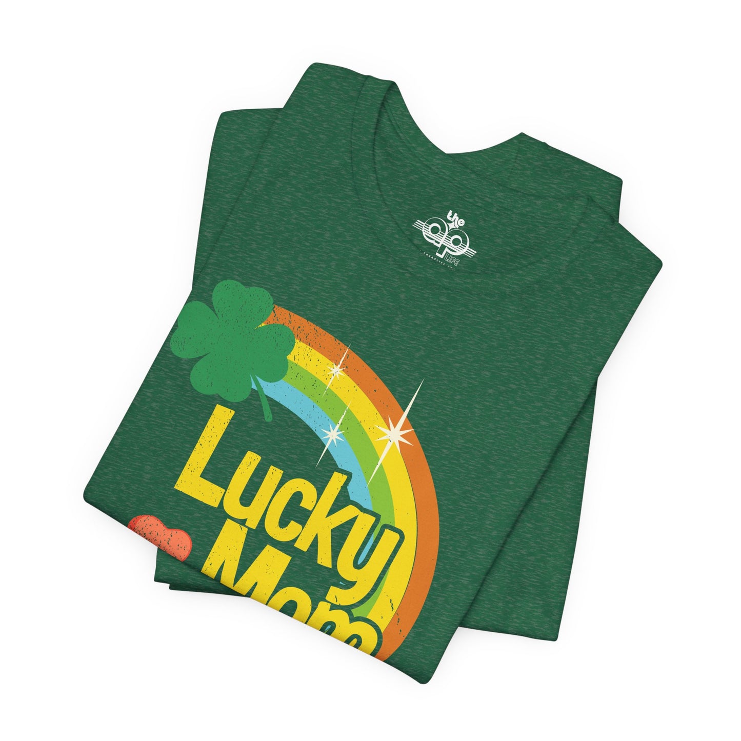 Lucky Mom to Autistic Kids - Adult Unisex Jersey Short Sleeve Tee