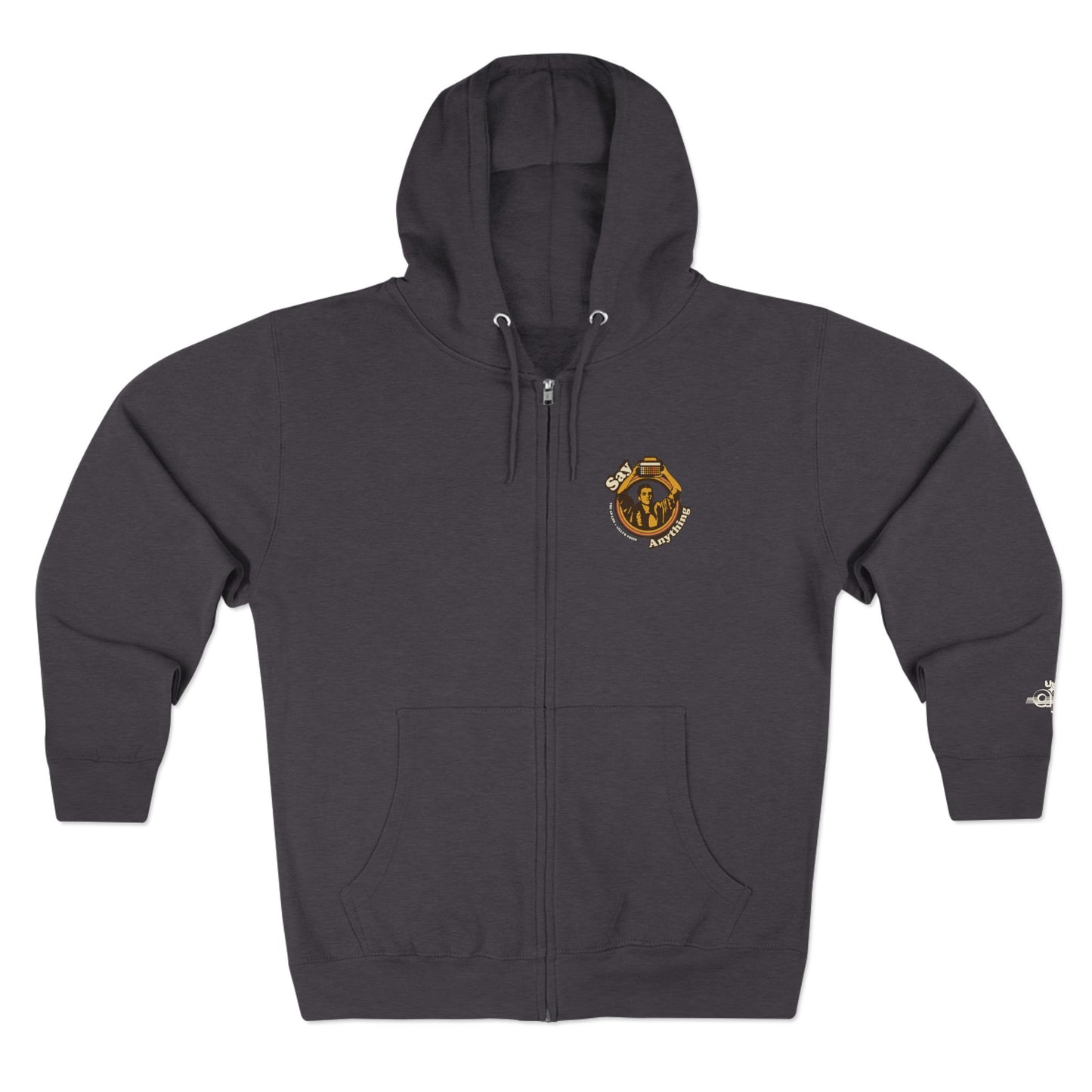 Say Anything - AAC- Lilly's Voice + The AP Life - Adult Unisex Zip Hoodie