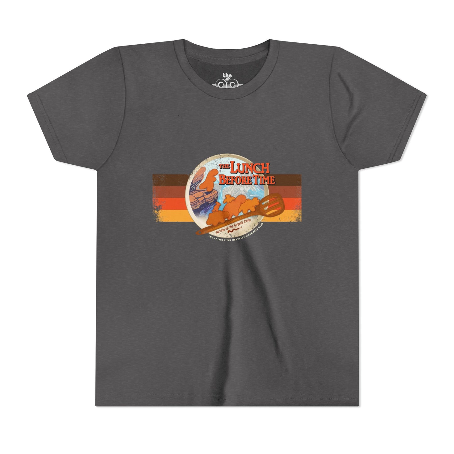 The Lunch Before Time - Serving Up The Sequels Daily - Unisex Youth Short Sleeve Tee - Collab with TMEC