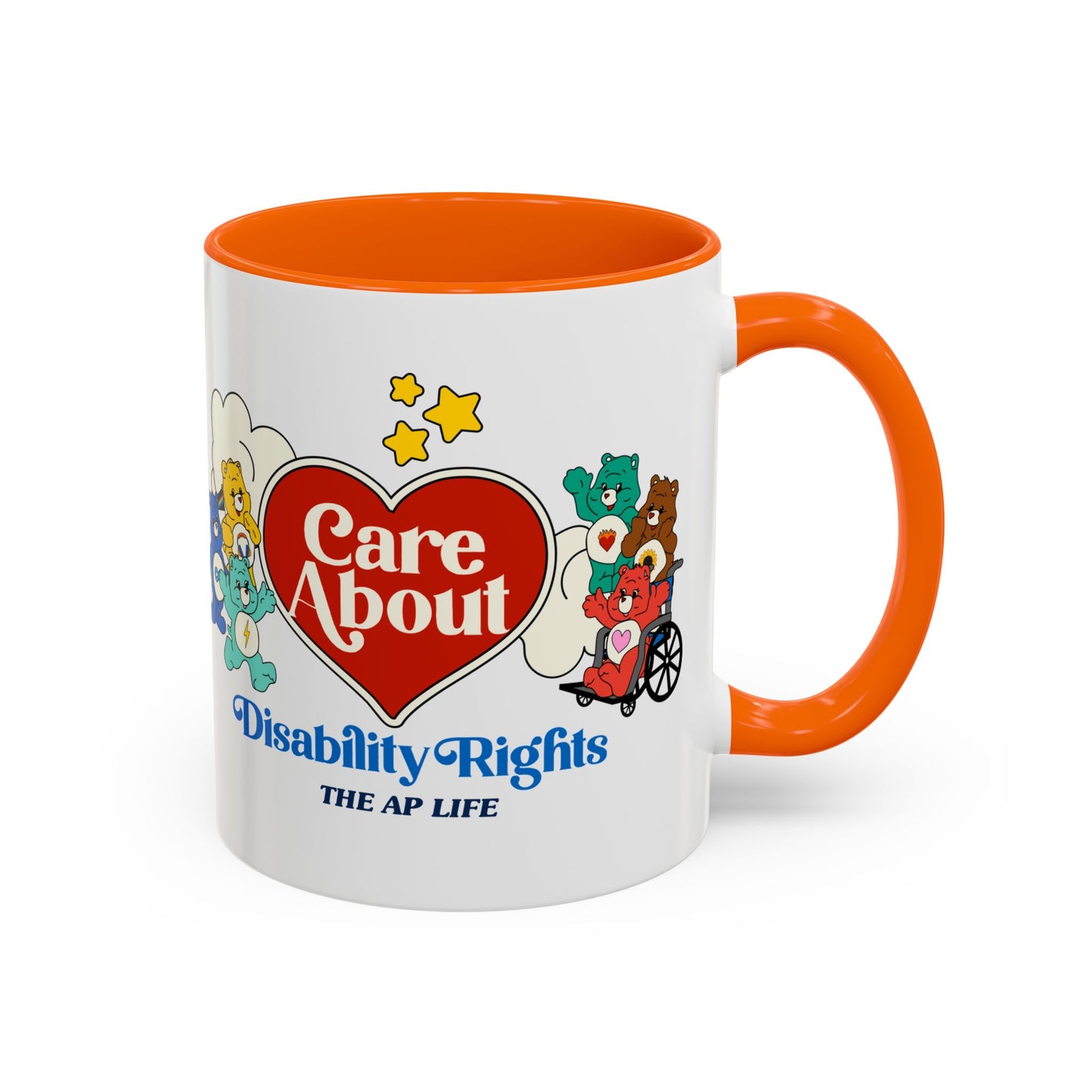 Care About ADHD - Disability Rights Accent Coffee Mug (11, 15oz)