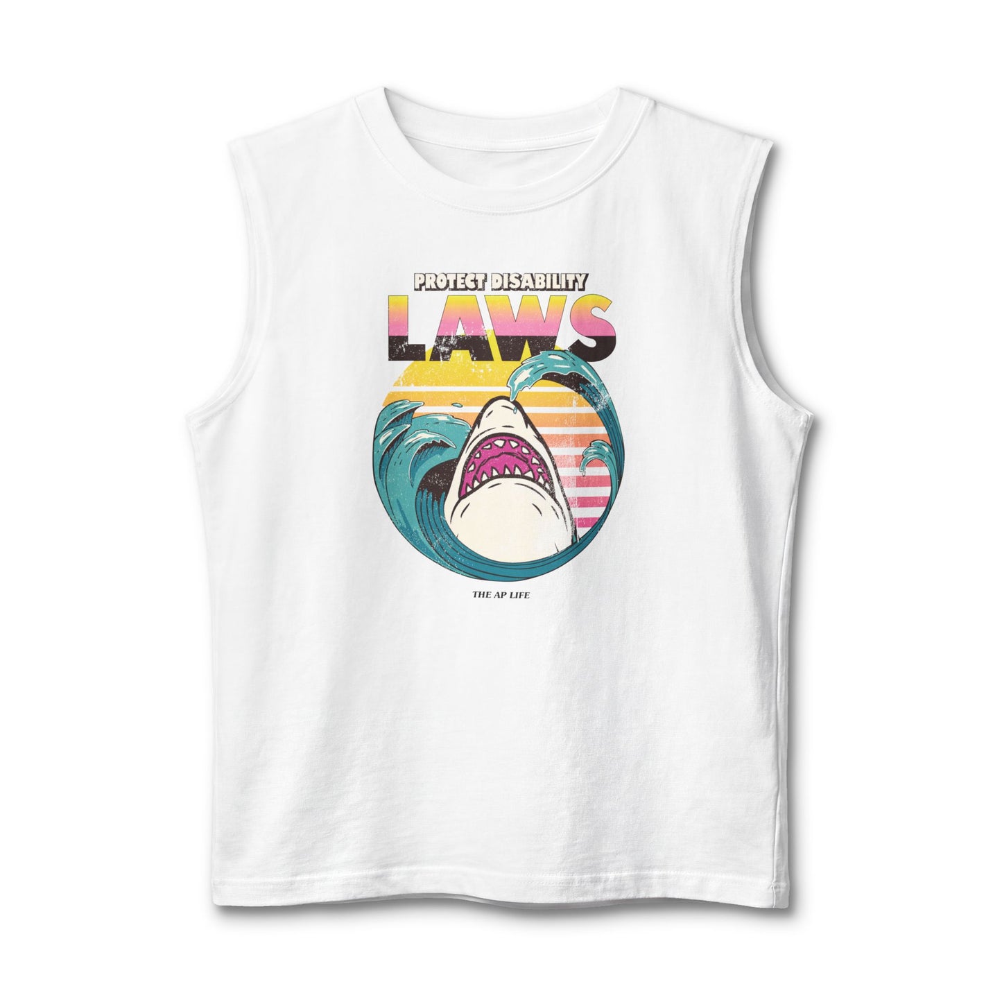 Protect Disability Laws - Adult Unisex Jersey Muscle Tank