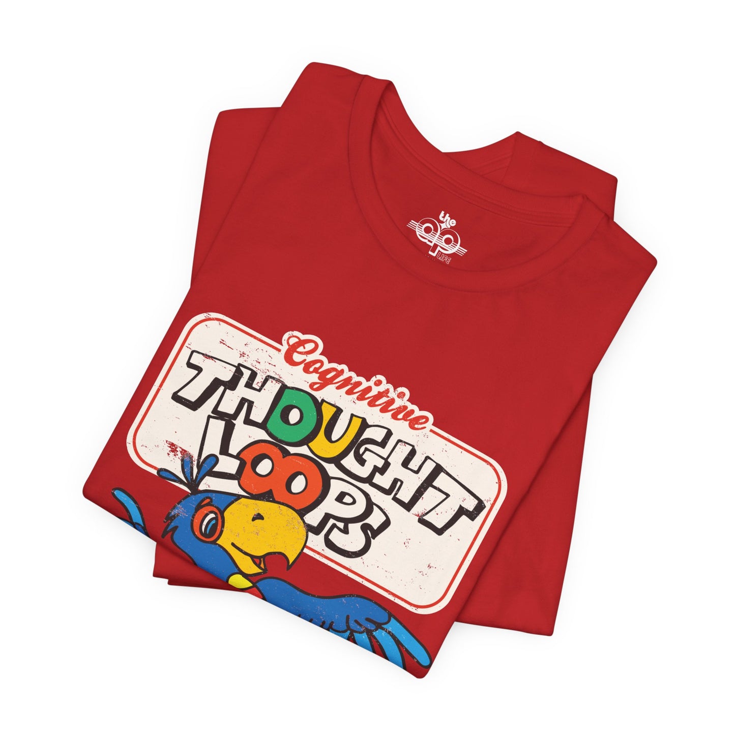 Cognitive Thought Loops - Where the Loop Stops, Nobody Knows - Adult Unisex Jersey Short Sleeve Tee