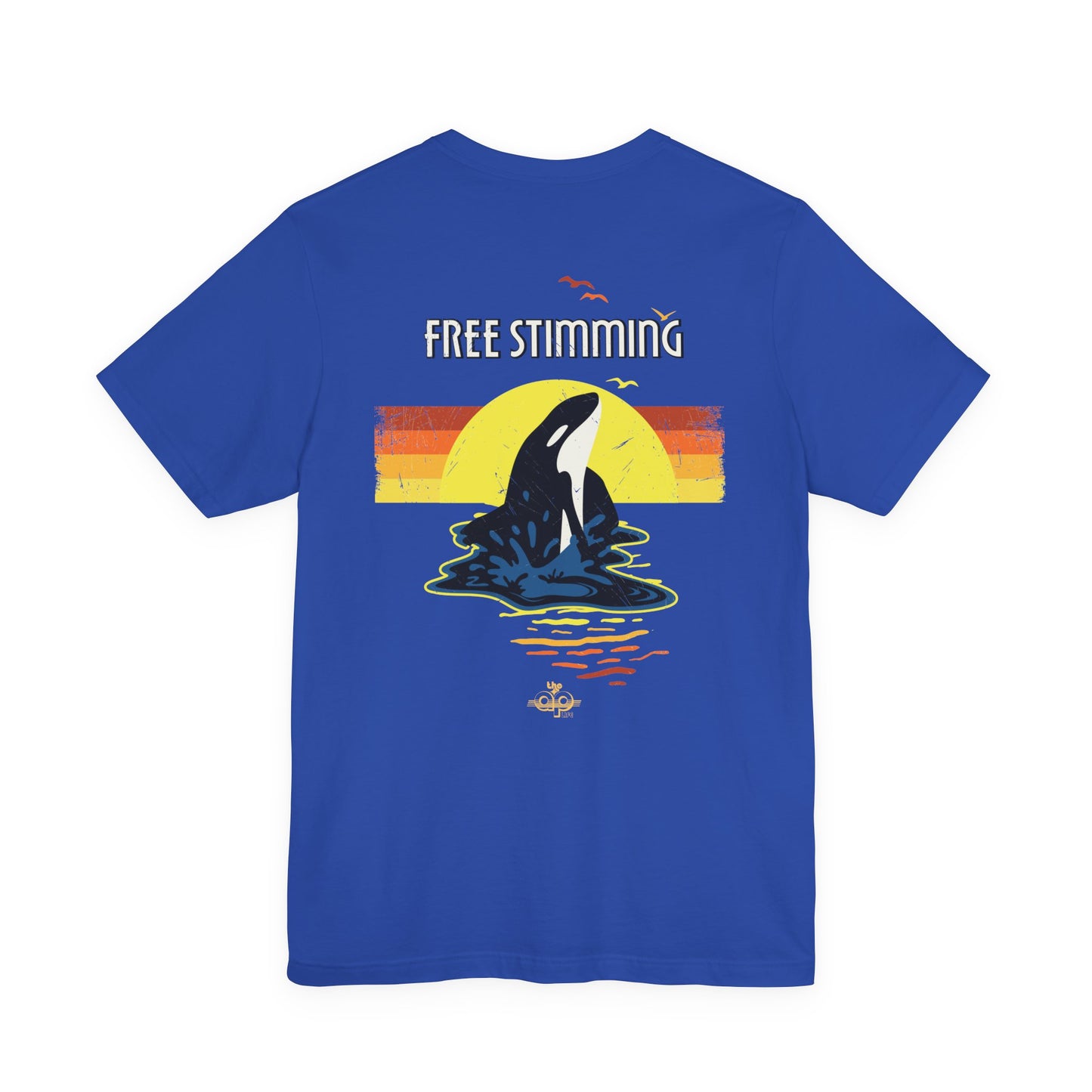 Free Stimming - Orca - Adult Unisex Jersey Short Sleeve Tee