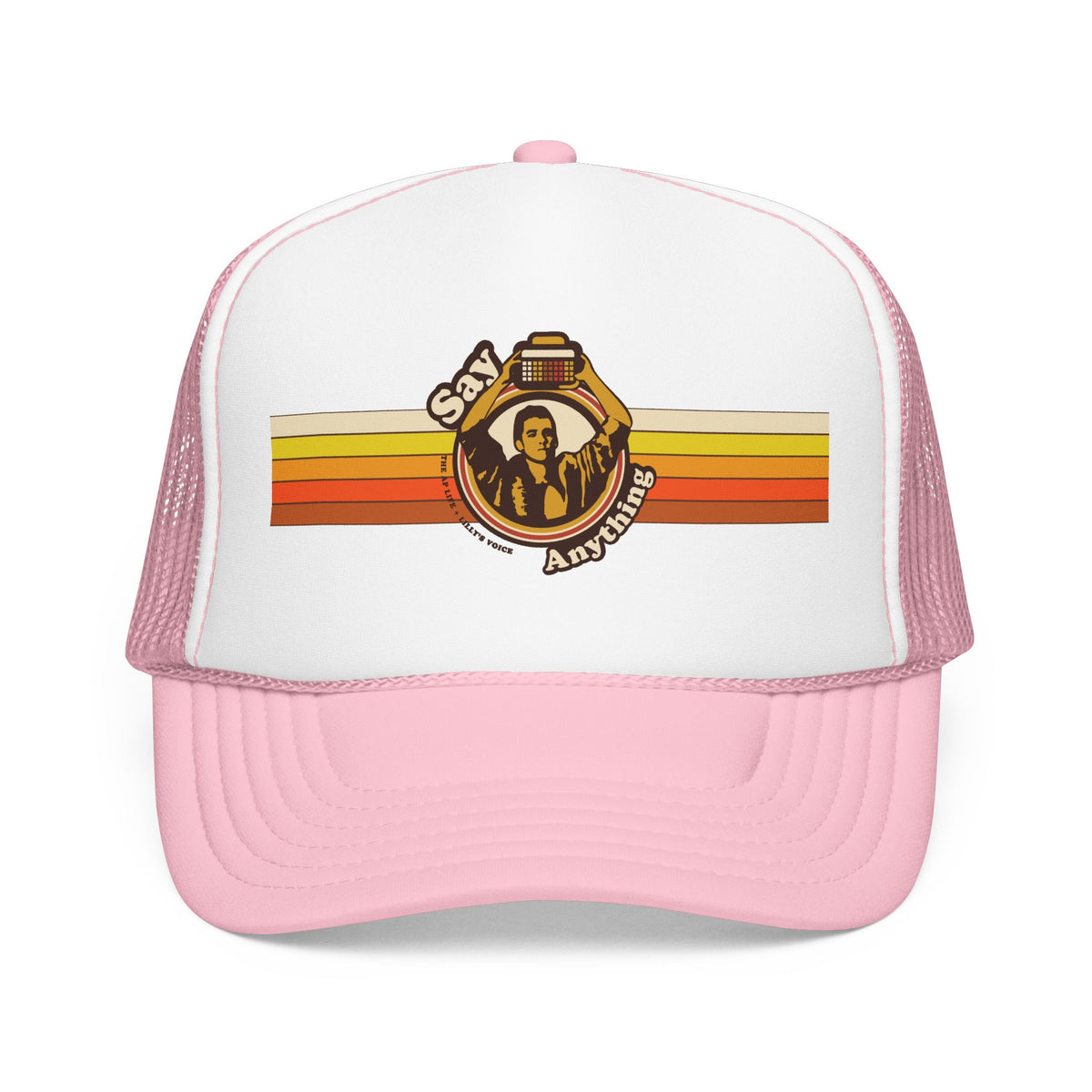 Say Anything - AAC - Lilly's Voice + The AP Life Collab - Foam Trucker Hat