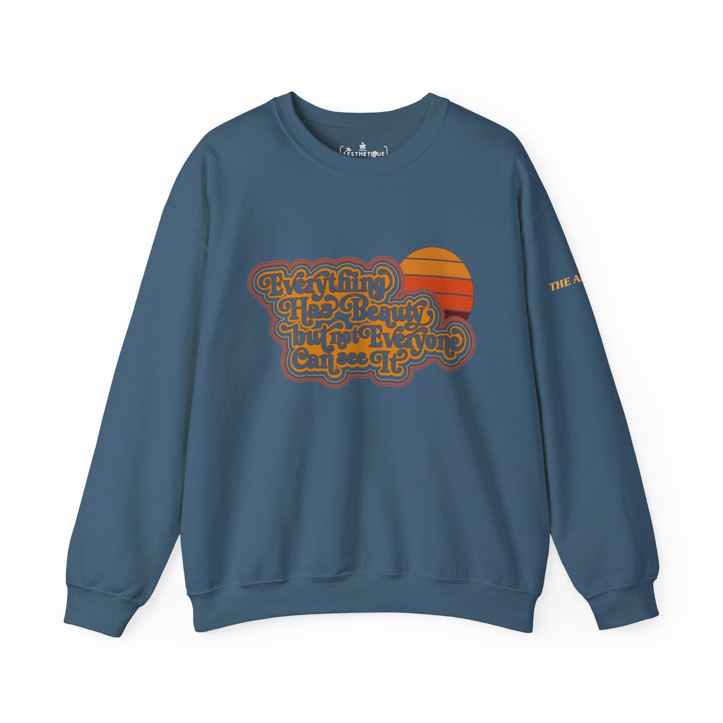 Everything has Beauty but not Everyone can see it - Confucius - Unisex Heavy Blend™ Crewneck Sweatshirt