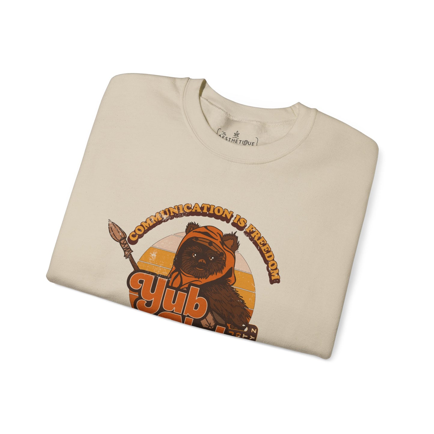 Communication is Freedom - Yub Nub - S2C - Unisex Heavy Blend™ Crewneck Sweatshirt (Ships Internationally)