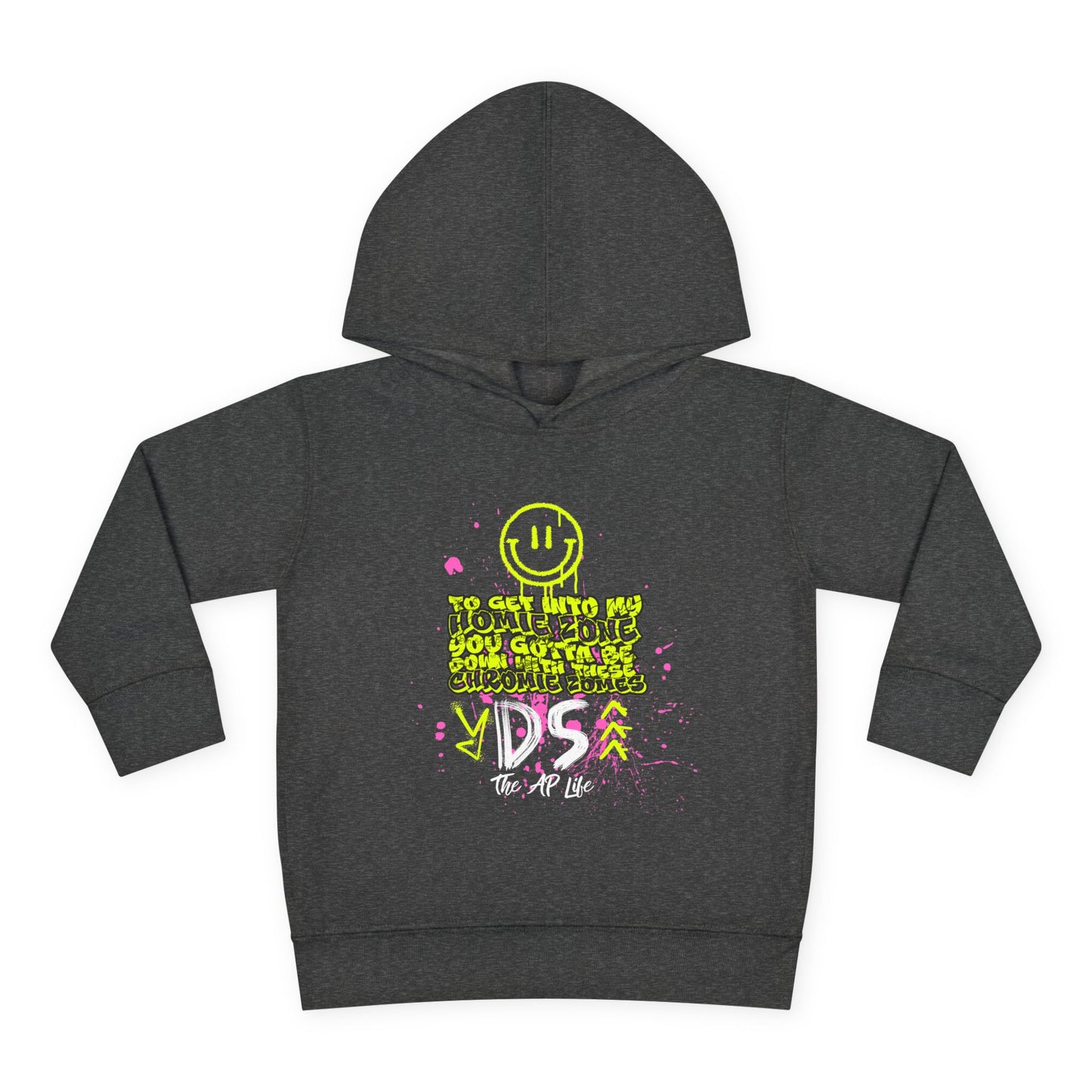 You Gotta Be Down With These Chromie 'Zomes DS Awareness - Toddler Pullover Fleece Hoodie