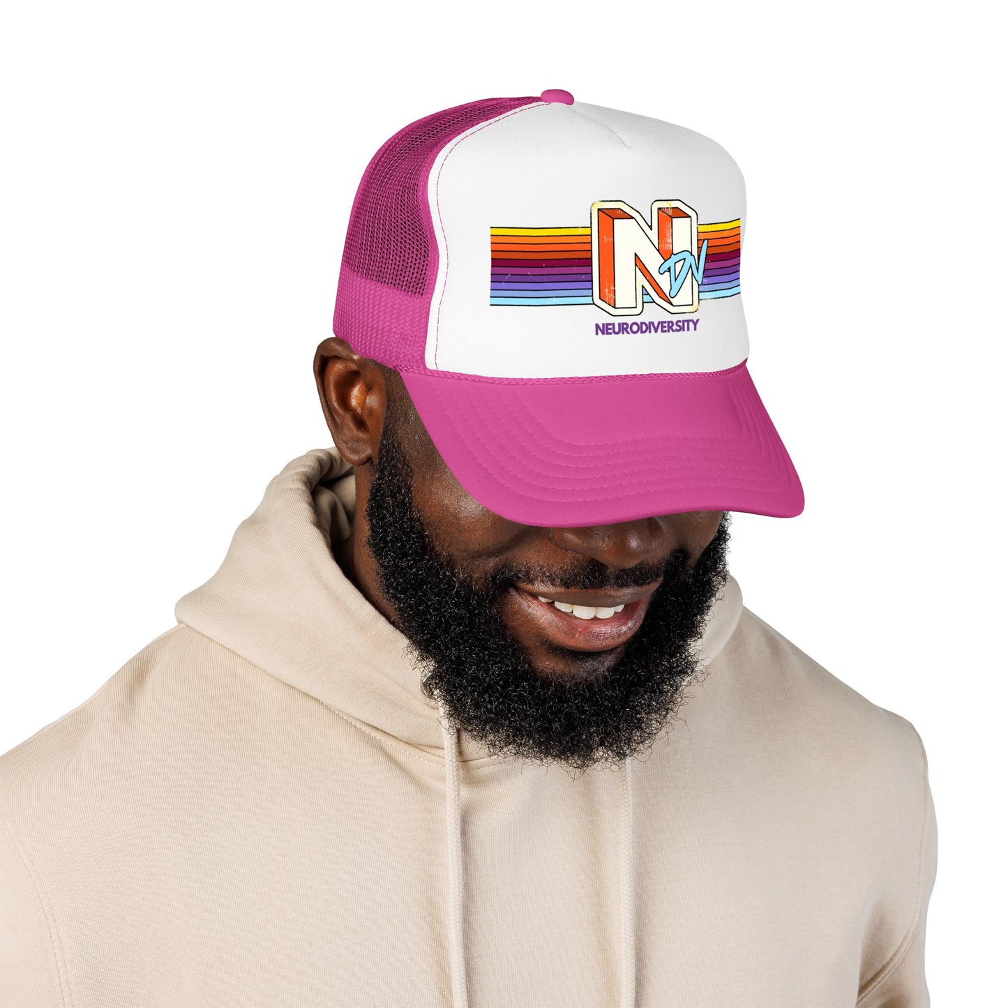 NDV - Neurodiversity - Adult Unisex Foam Trucker Hat