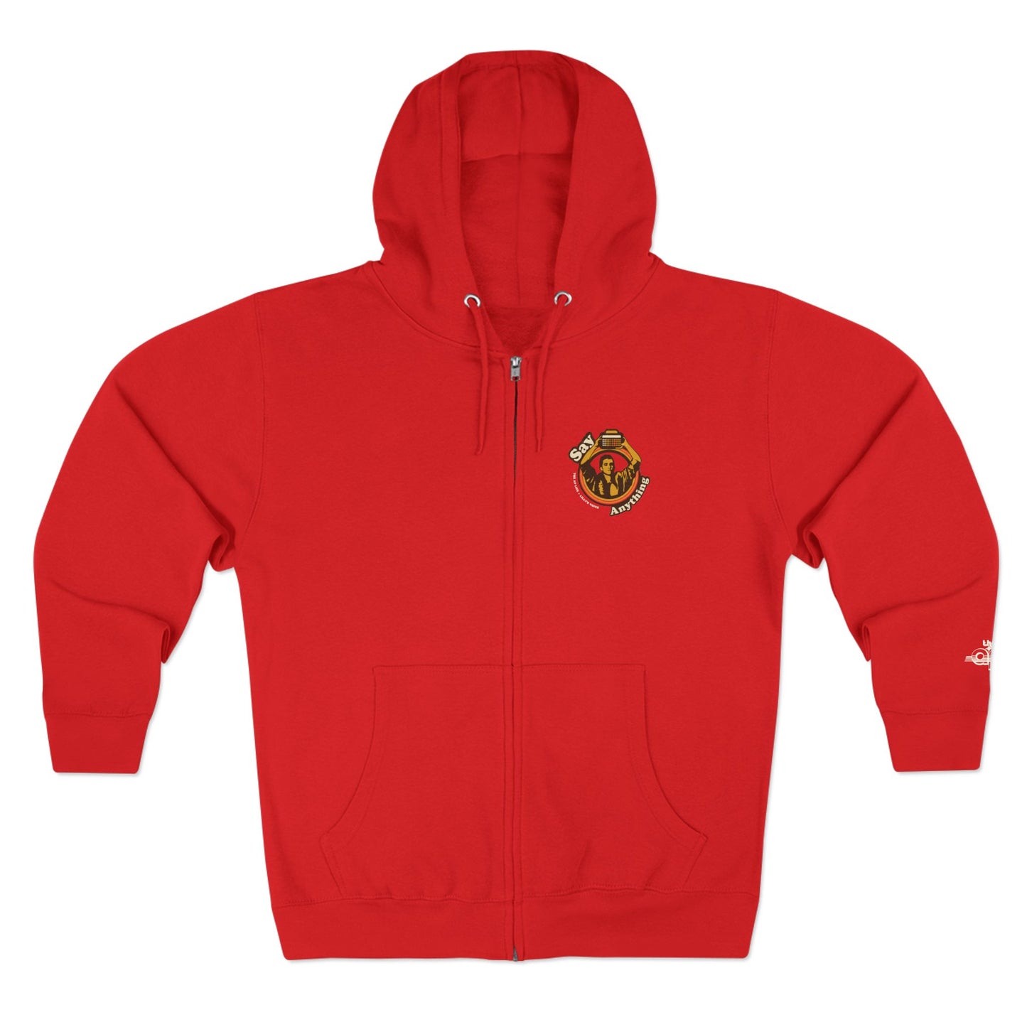 Say Anything - AAC- Lilly's Voice + The AP Life - Adult Unisex Zip Hoodie