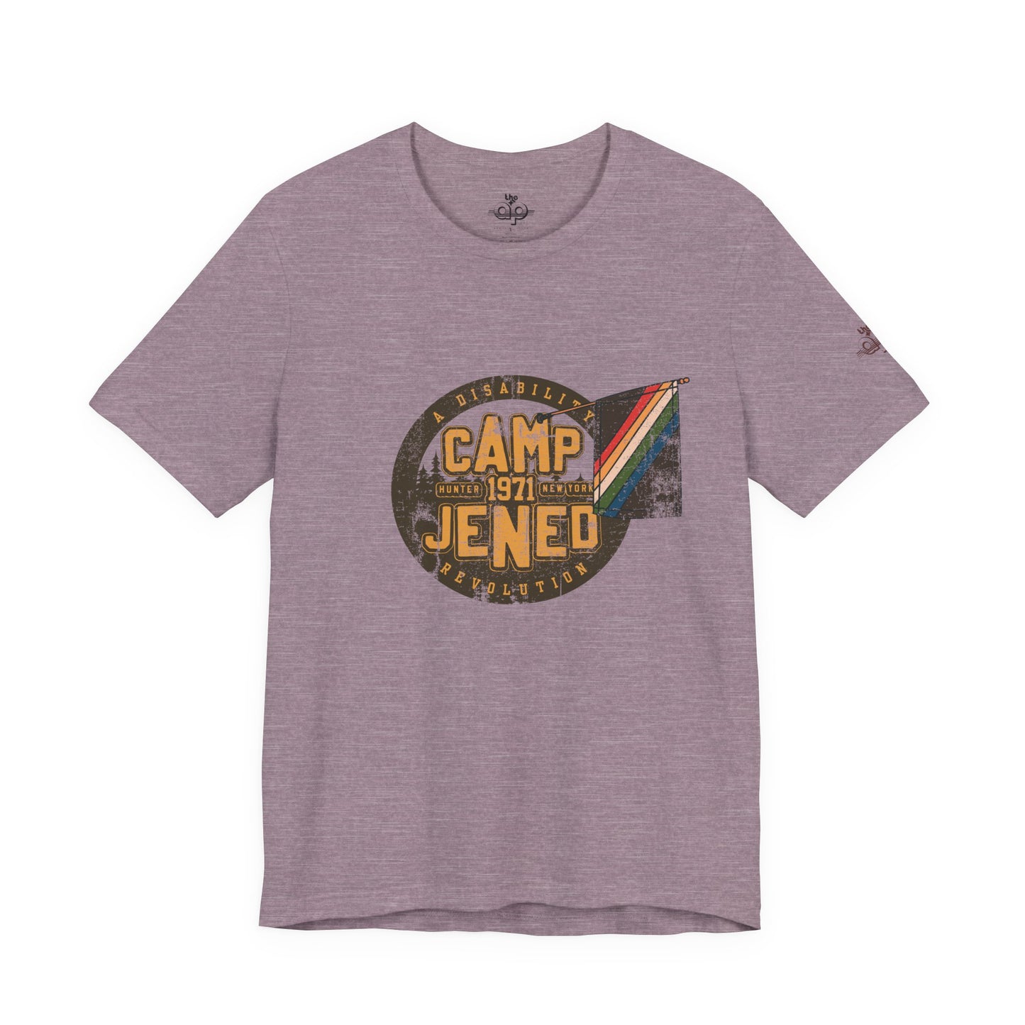 Camp Jened 1971 - A Disability Revolution - Adult Unisex Jersey Short Sleeve Tee