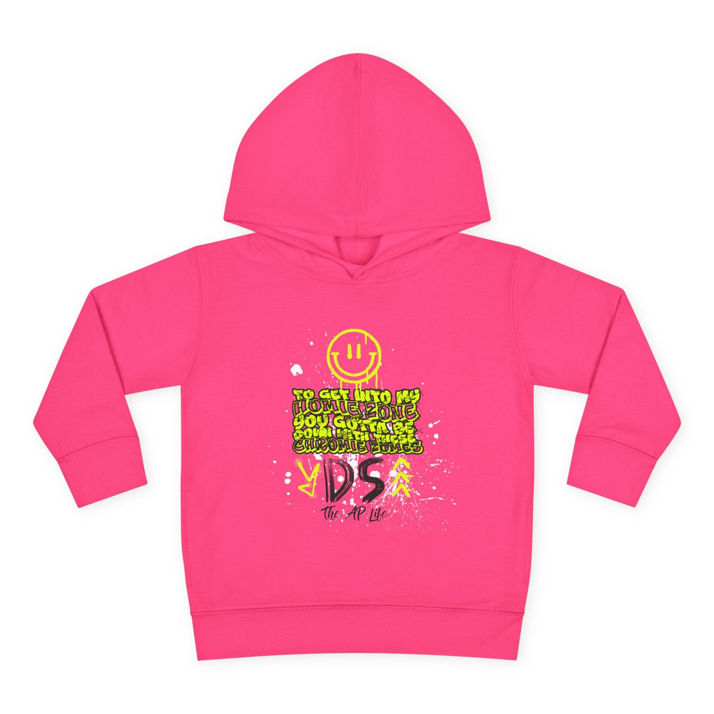 You Gotta Be Down With These Chromie 'Zomes DS Awareness - Toddler Pullover Fleece Hoodie