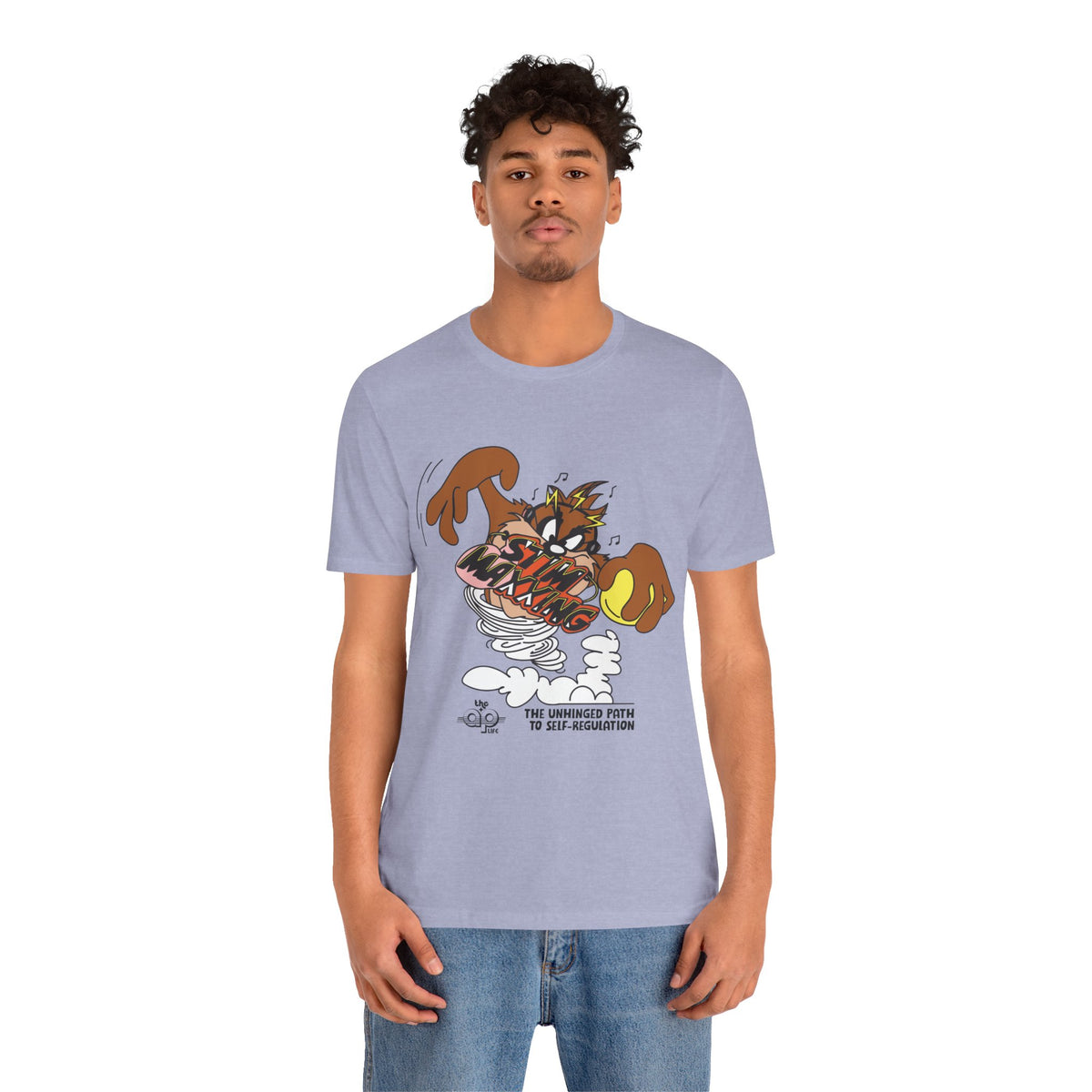 Stim Maxxing - The Unhinged Path to Self-Regulation - Adult Unisex Jersey Short Sleeve Tee
