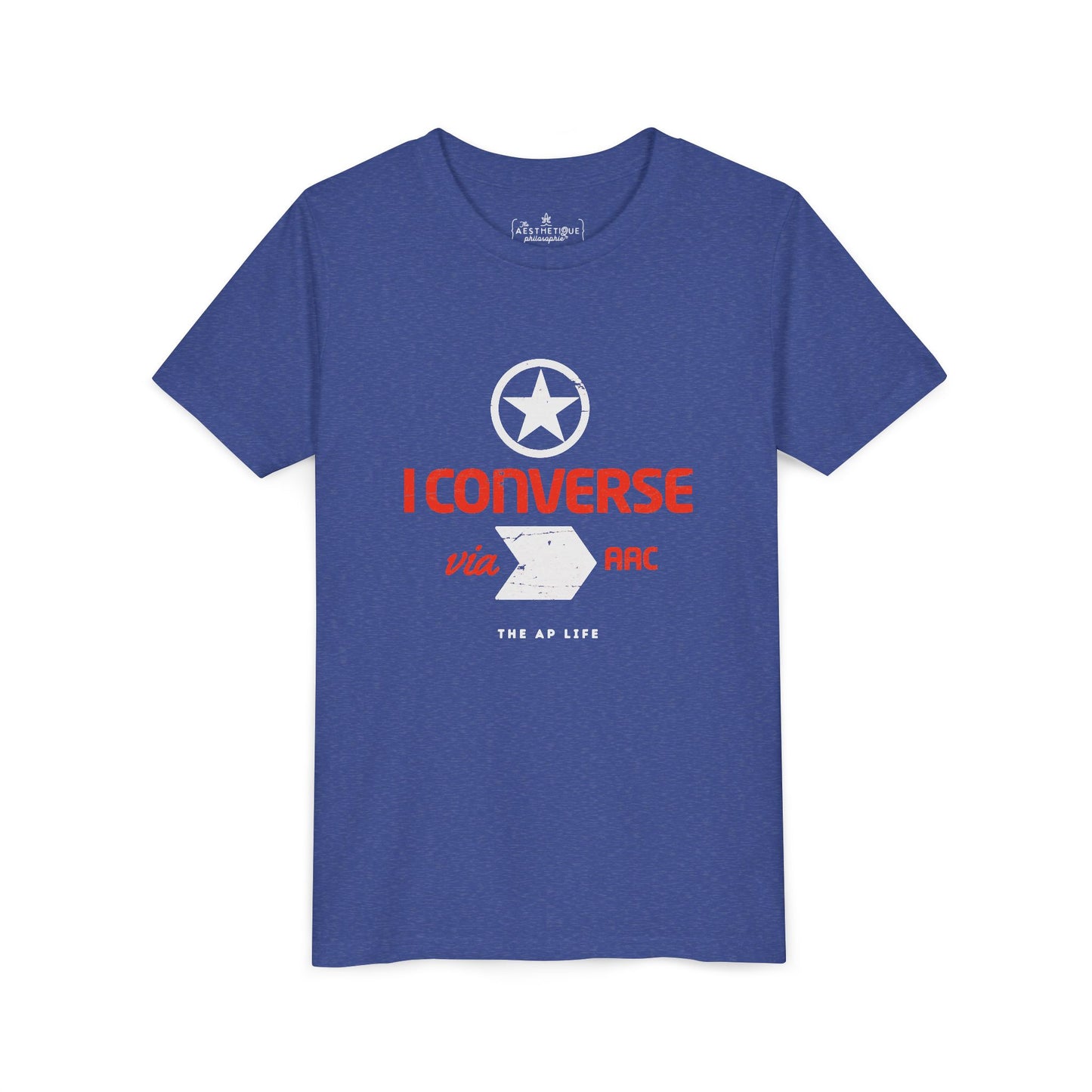 I Converse Via AAC - Youth Unisex Jersey Tee