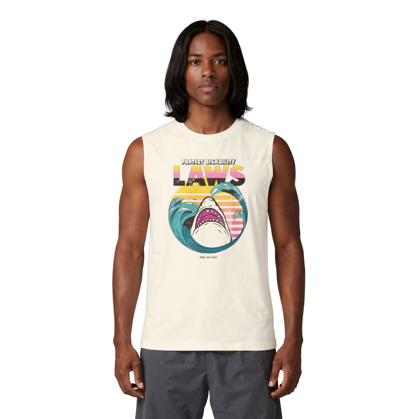 Protect Disability Laws - Adult Unisex Jersey Muscle Tank