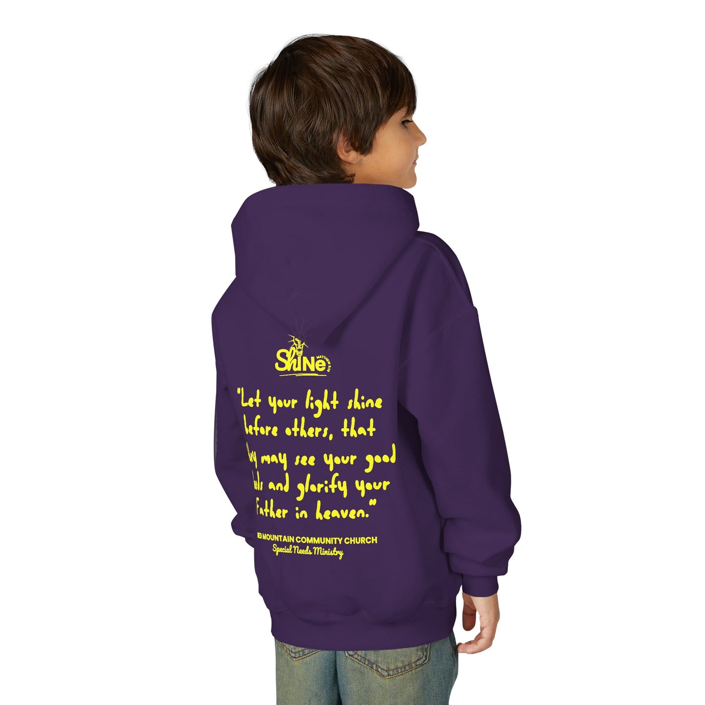 RMCC Shine Program Youth Unisex Heavy Blend Hooded Sweatshirt
