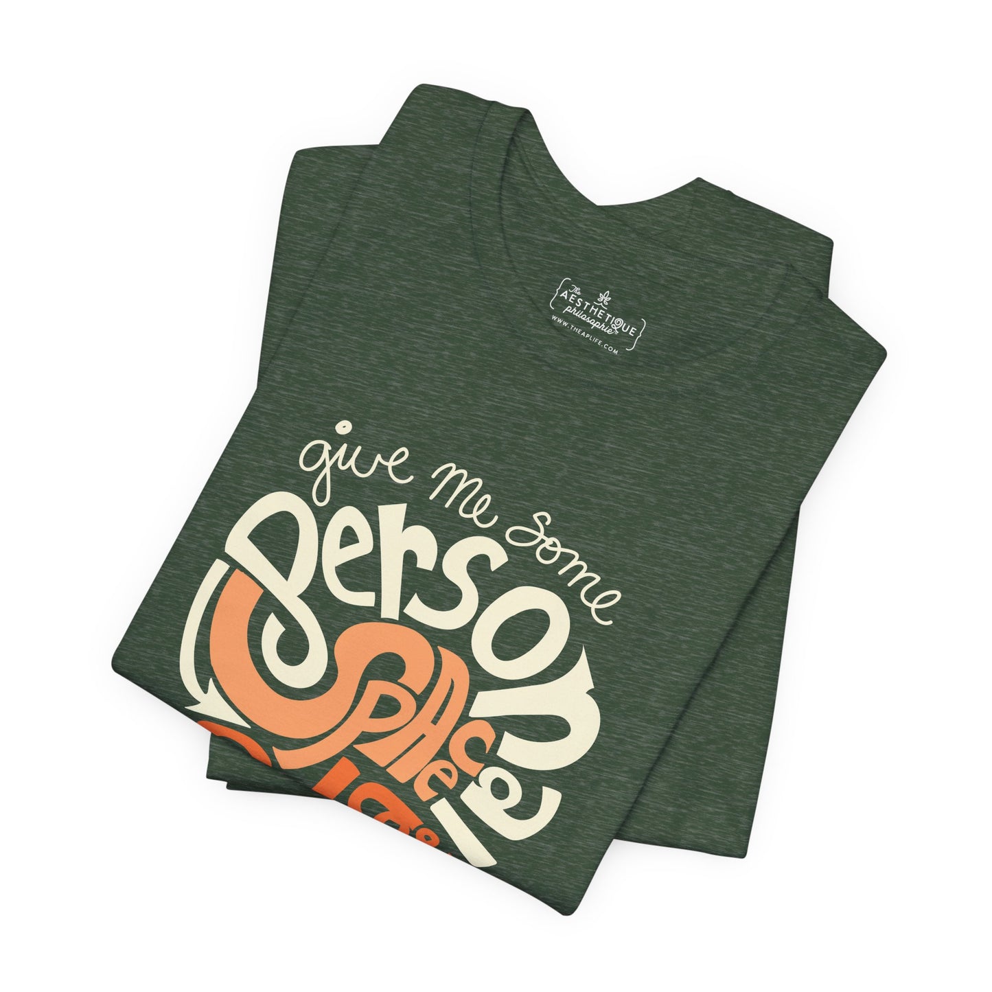Give Me Some Personal Space Please - Sensory - Adult Unisex Jersey Tee