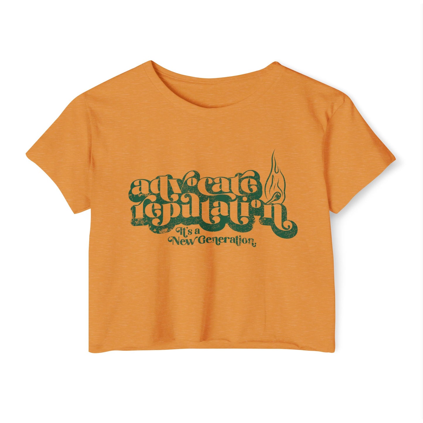 Advocate Reputation - It's a New Generation - Women's Crop Top Tee
