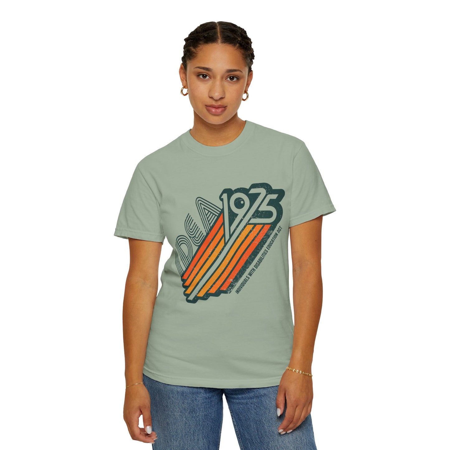 IDEA - 1975 - Individuals with Disabilities Education Act - Unisex Garment-Dyed T-shirt