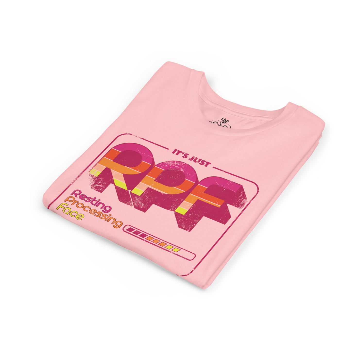 It's Just RPF - Resting Processing Face - Youth Unisex Short Sleeve Tee