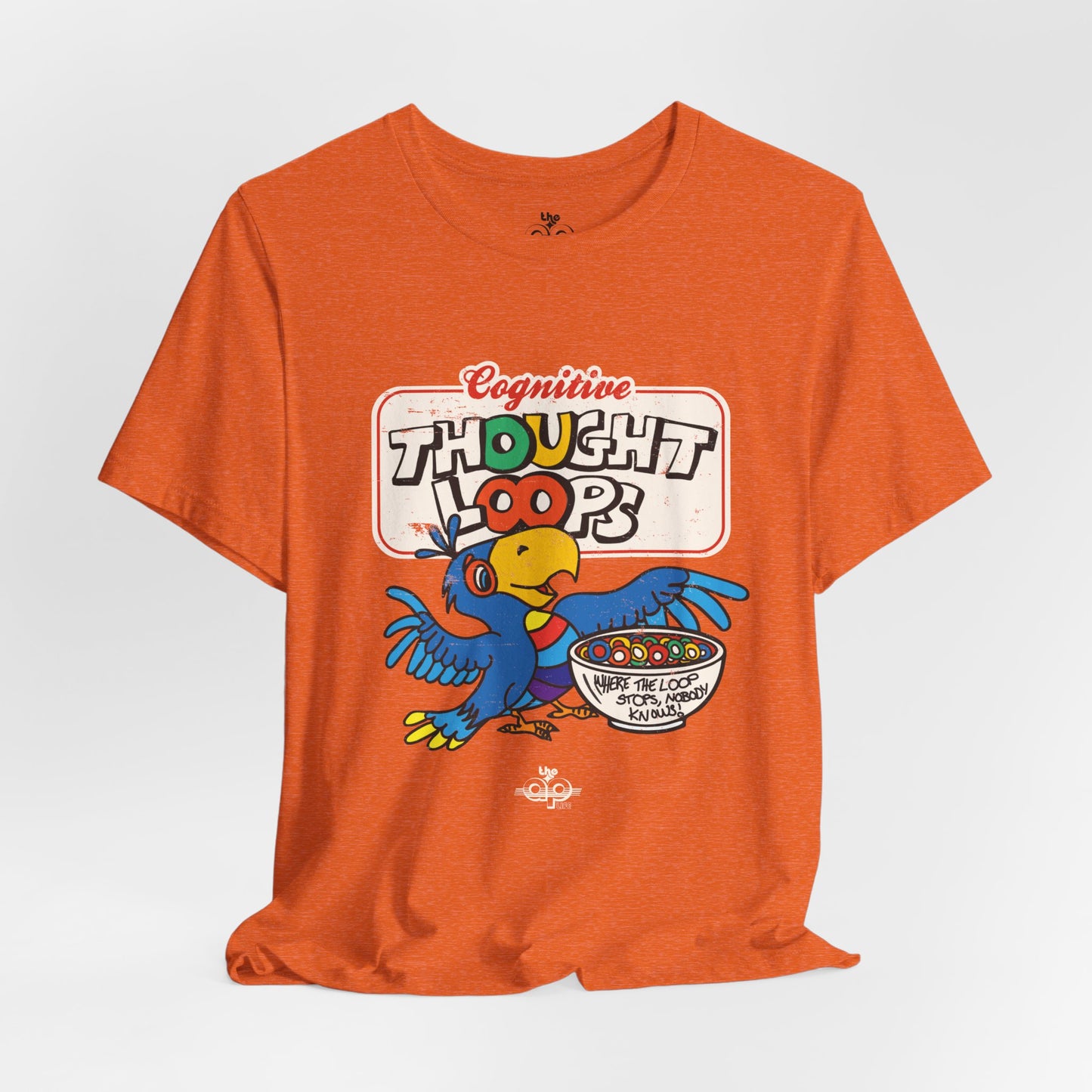 Cognitive Thought Loops - Where the Loop Stops, Nobody Knows - Adult Unisex Jersey Short Sleeve Tee