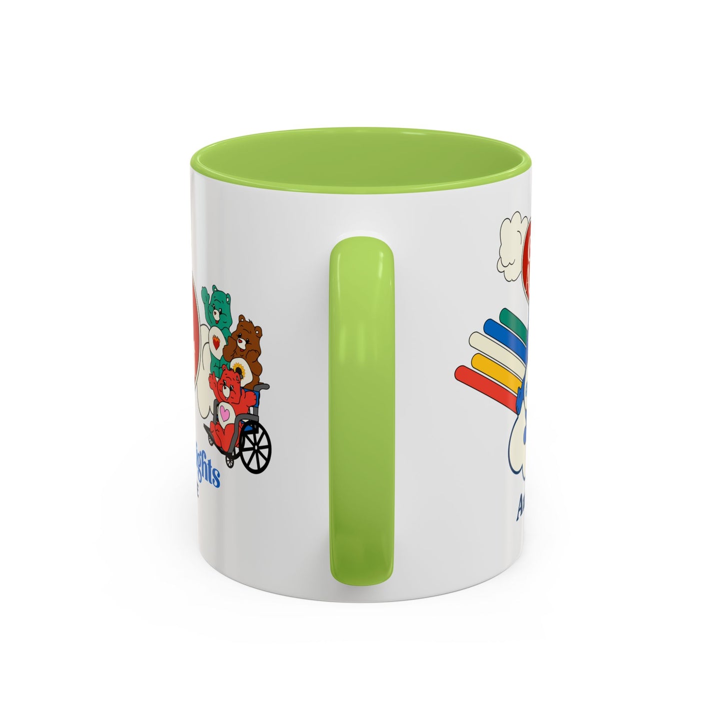 Care About Autism - Disability Rights - Accent Coffee Mug (11, 15oz)
