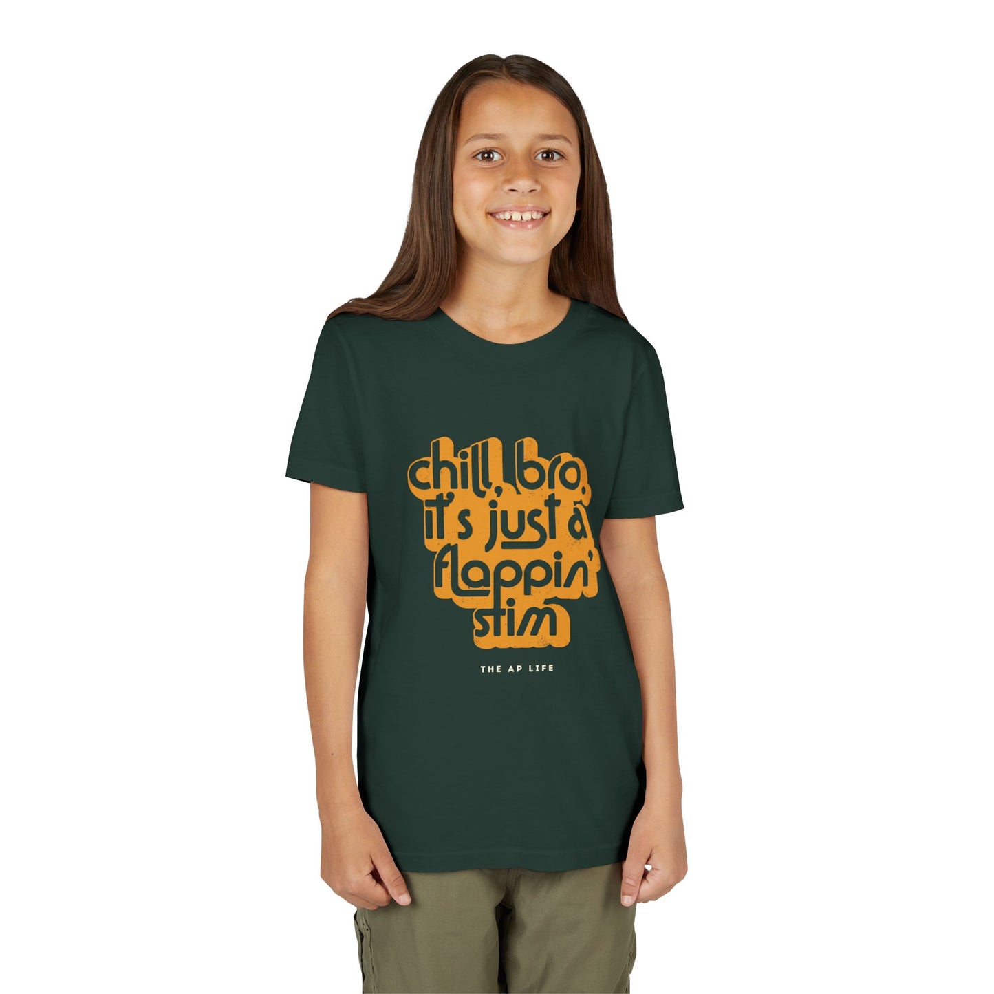 Chill, Bro. It's Just a Flappin' Stim - Youth Unisex Tee