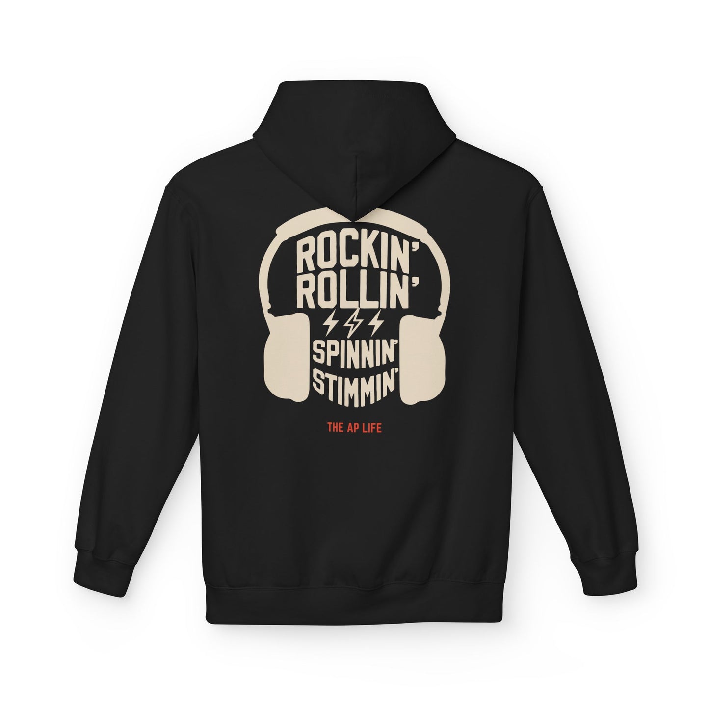 Rockin' Rollin' Spinnin' Stimmin' Autism Advocacy - Adult Unisex Softstyle Fleece Hoodie