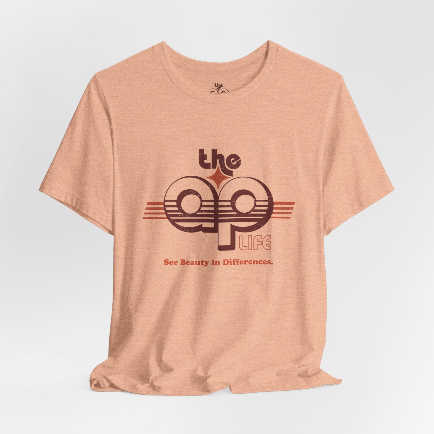 The AP Life - See Beauty in Differences - Adult Unisex Jersey Short Sleeve Tee