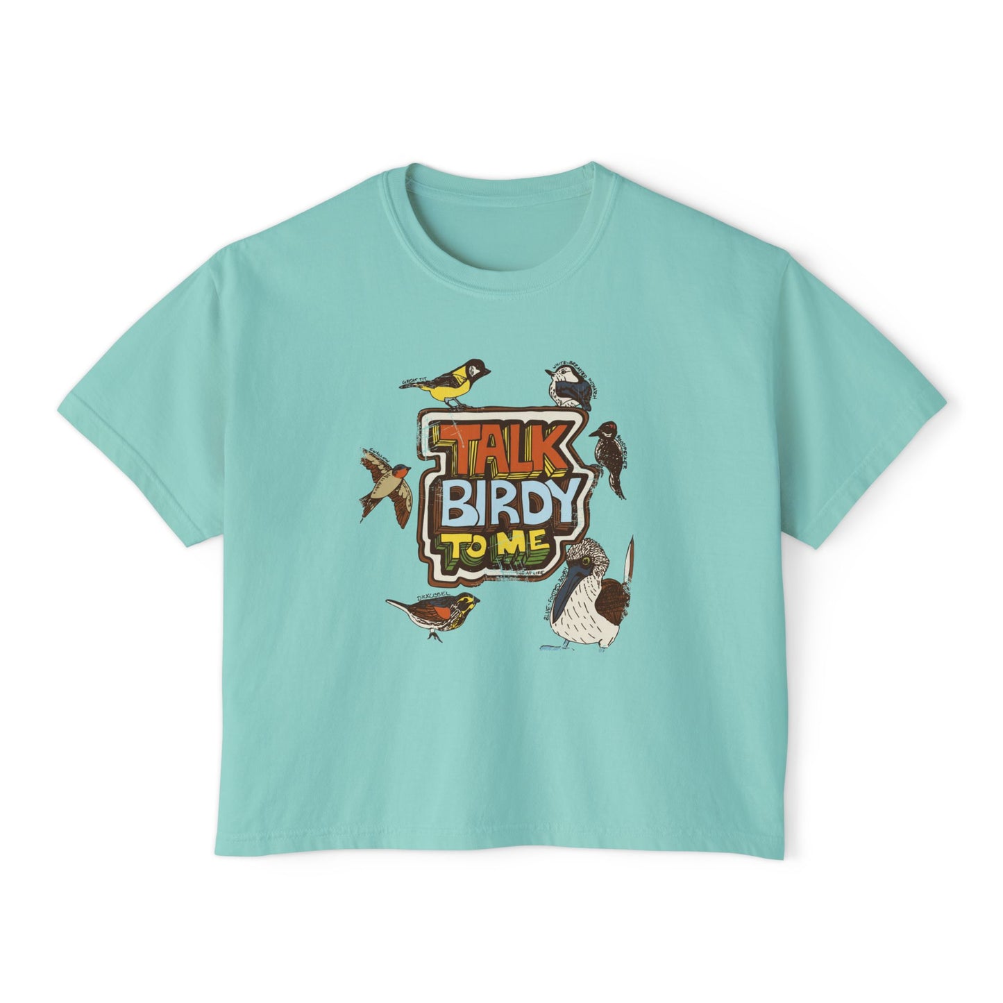 Talk Birdy to Me - Women's Boxy Tee
