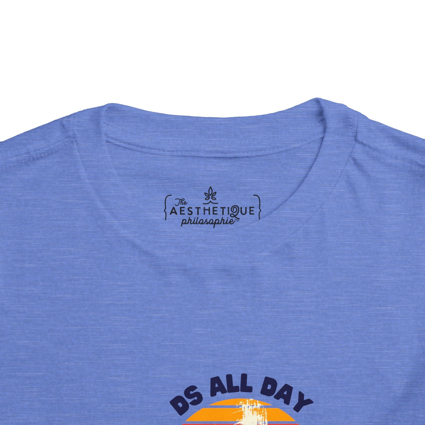 DS All Day (Turn Down For What?) DS Awareness - Toddler Jersey Tee