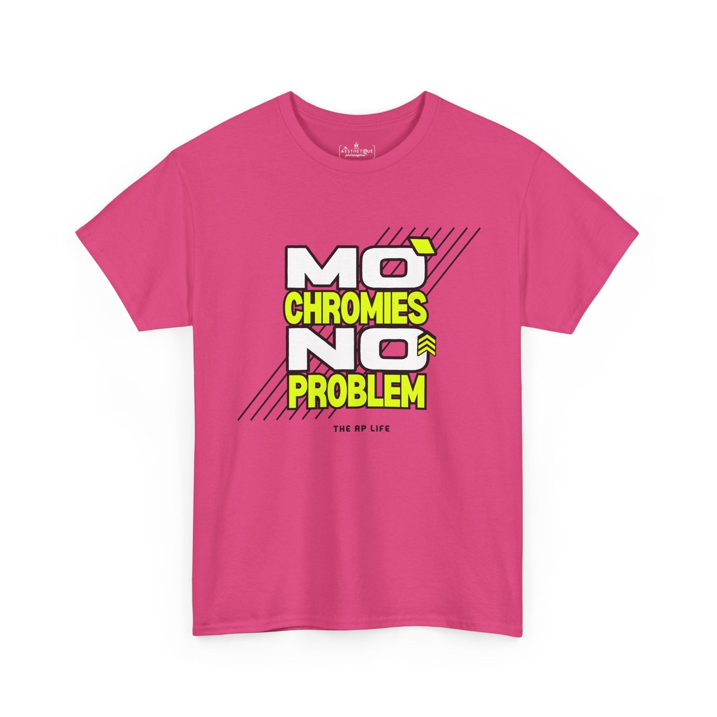 Mo' Chromies, No Problem DS Awareness - Adult Unisex Heavy Cotton Tee