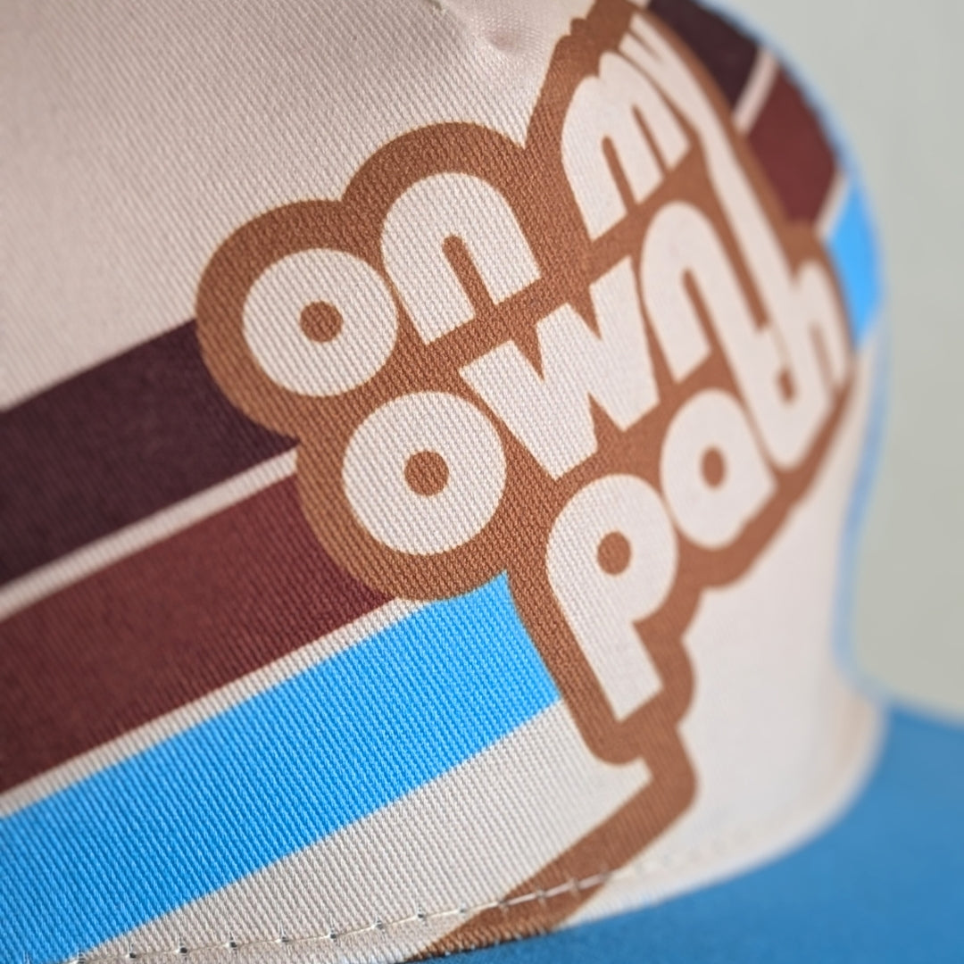 On My Own Path Kids' Retro Style Trucker Hat